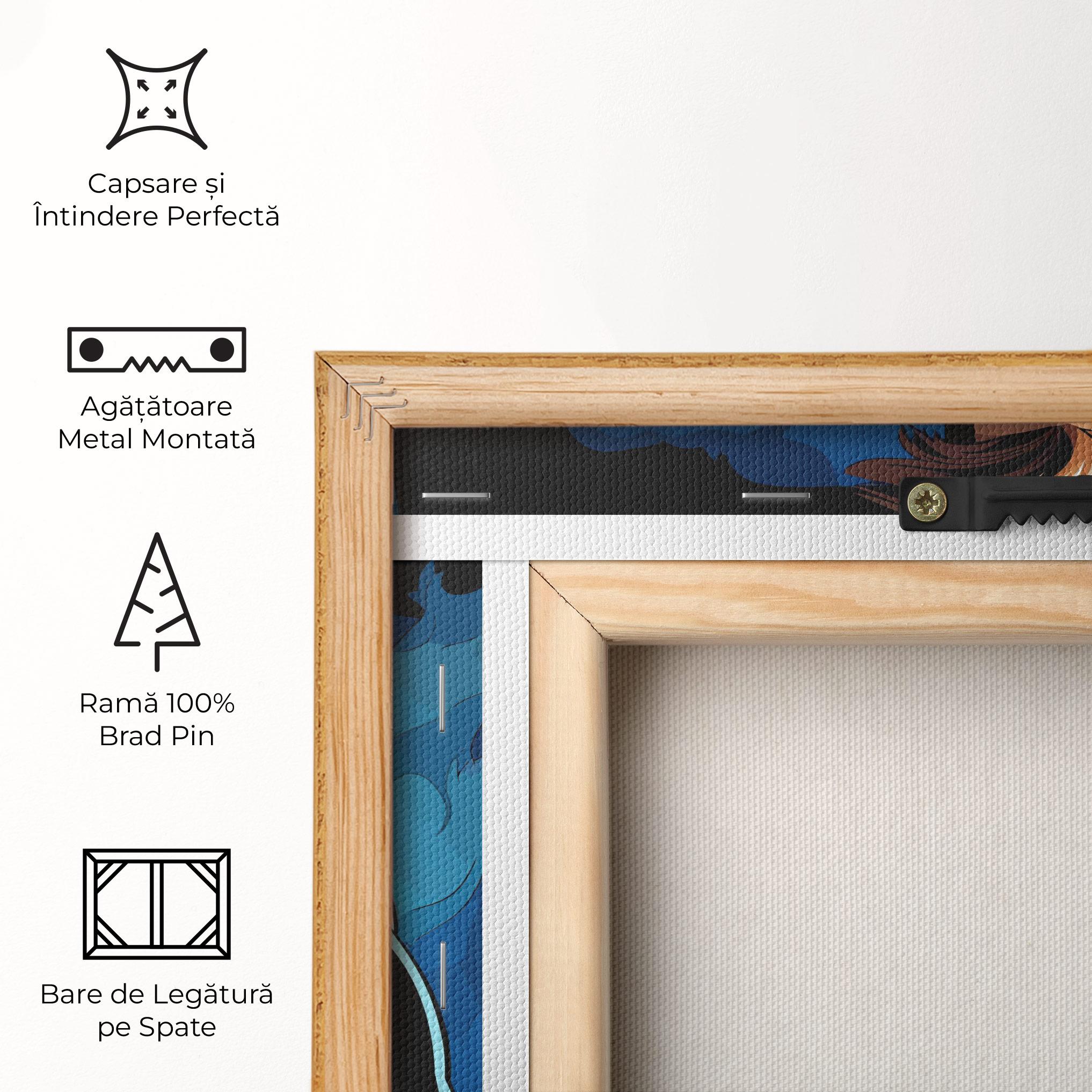 Tablou Canvas Blue Hero mockup 5