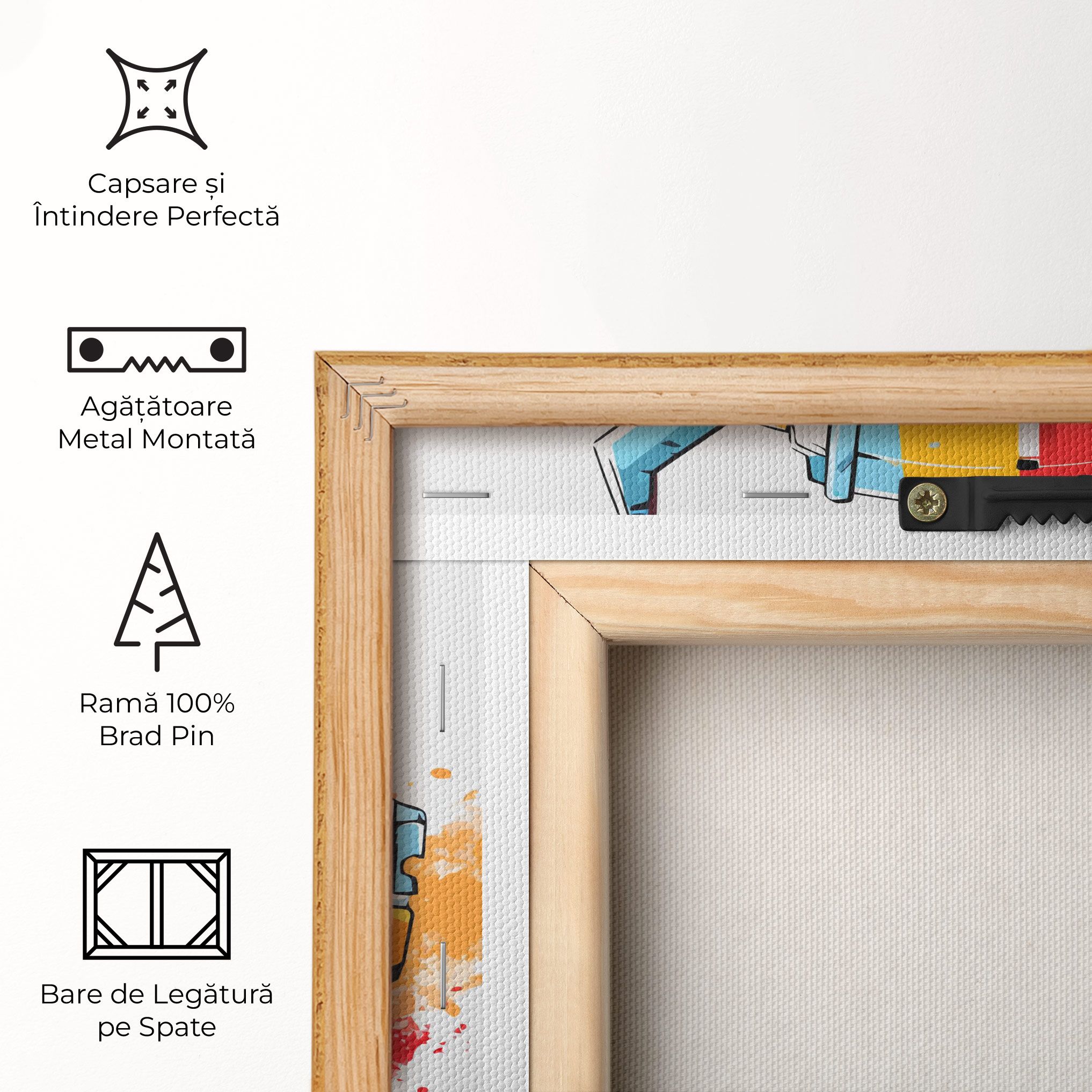 Colorful Robot mockup 5