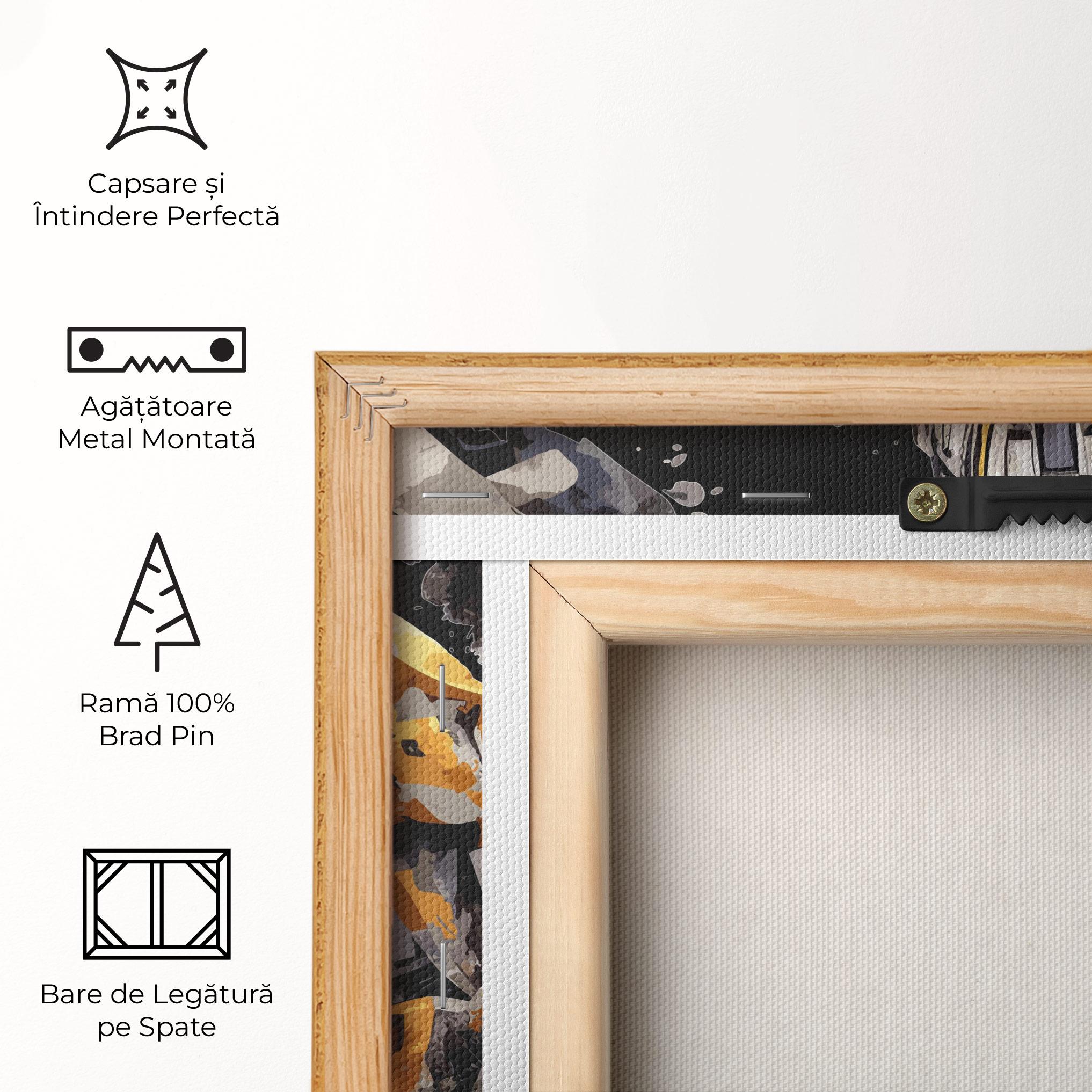 Tablou Canvas Grey Transformers mockup 5