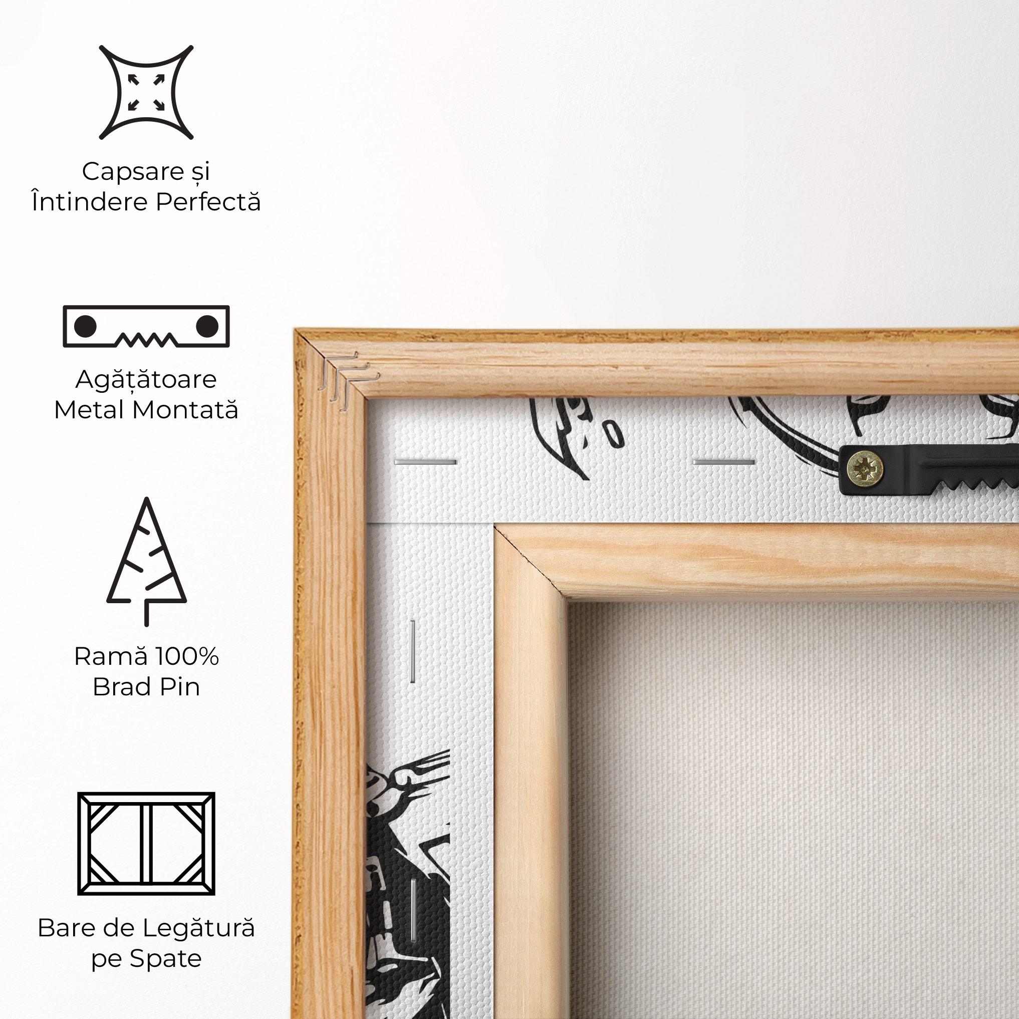 Tablou Canvas Military Robot mockup 5