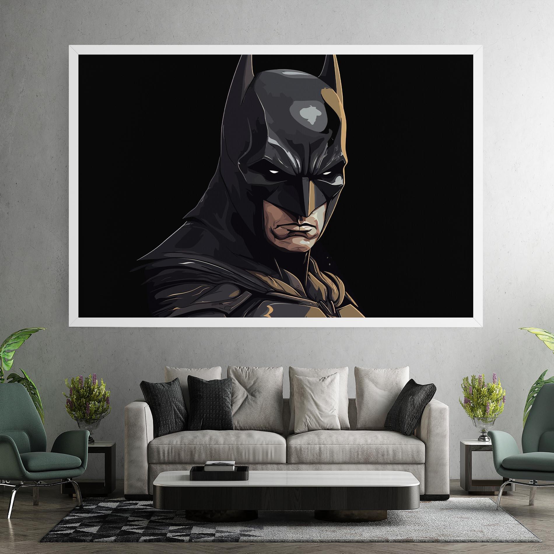 Tablou Canvas Angry Batman mockup 7