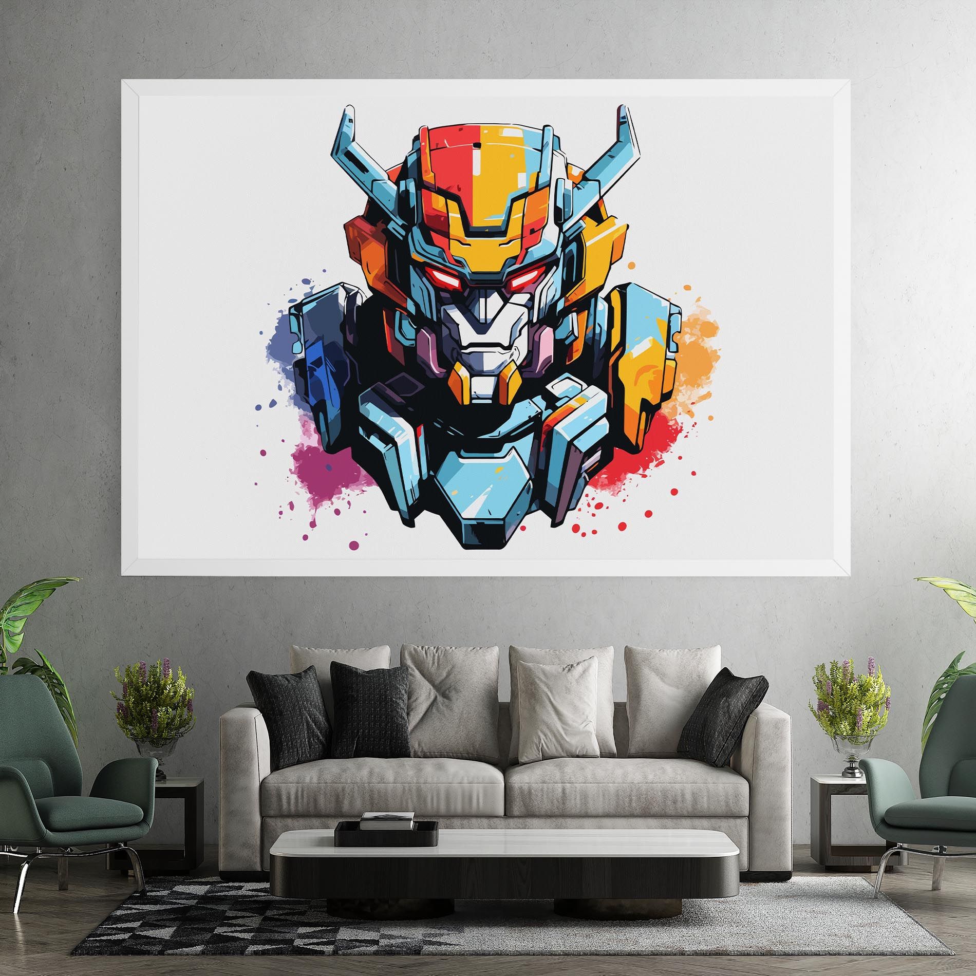 Colorful Robot mockup 7