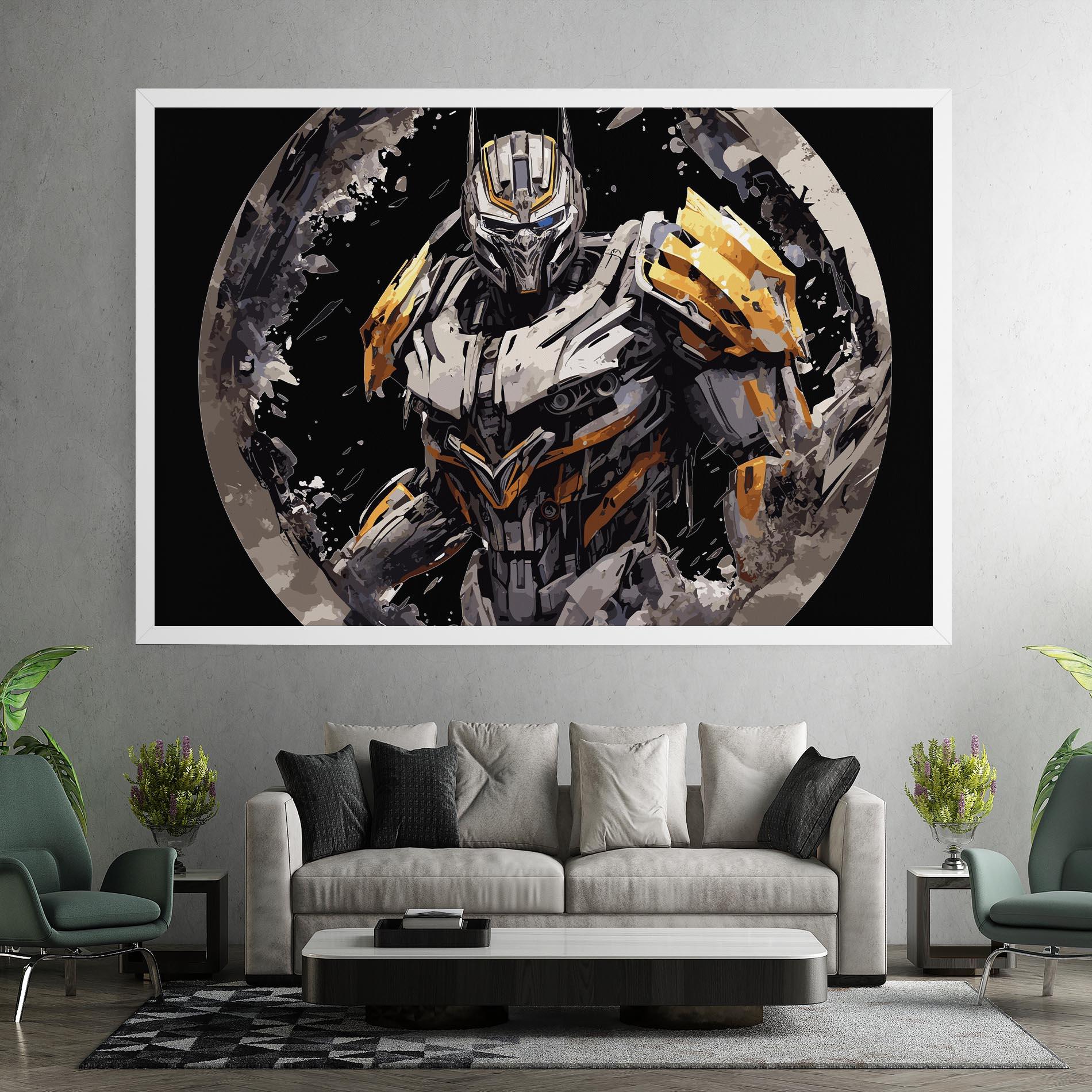 Tablou Canvas Grey Transformers mockup 7