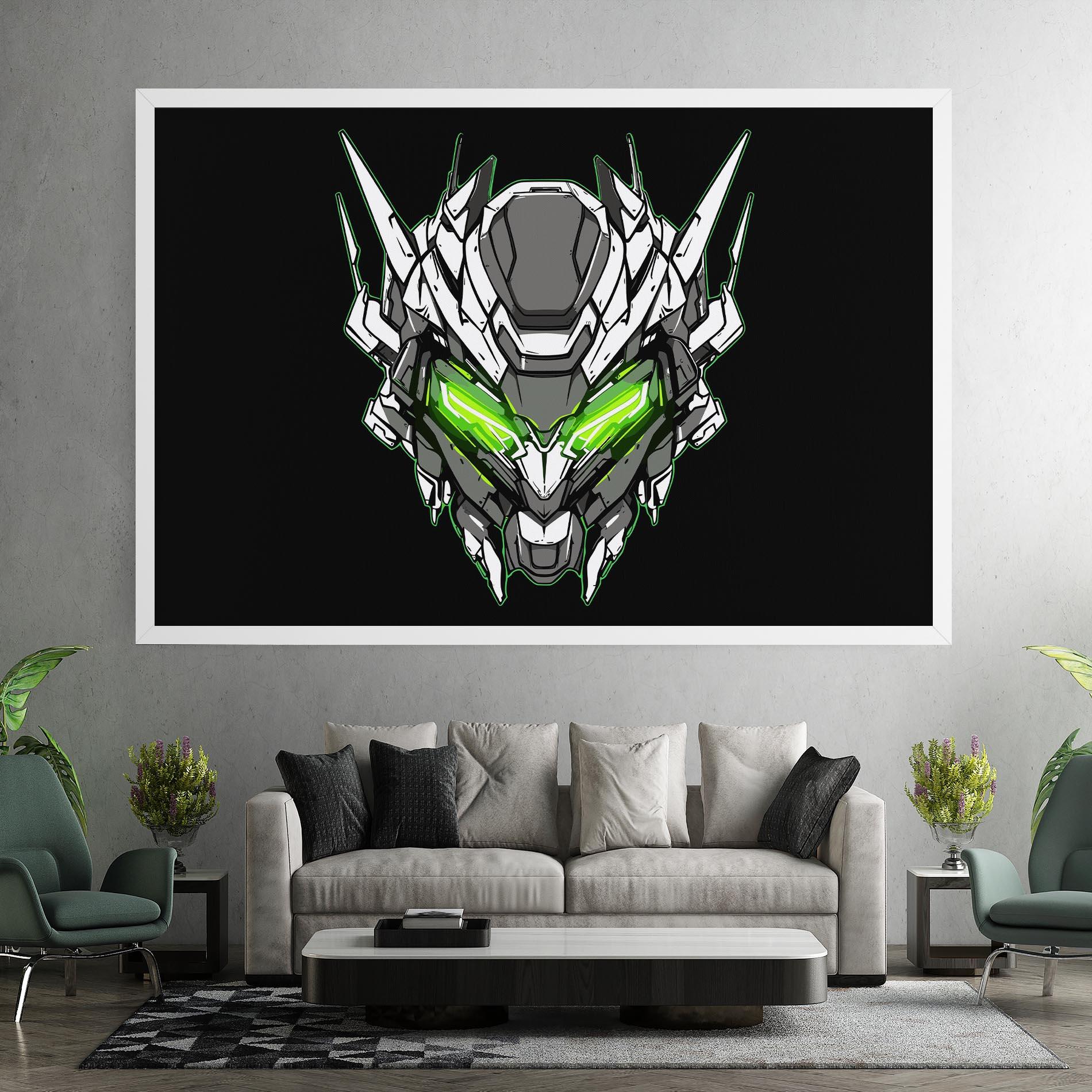 Tablou Canvas Neon Transformer mockup 7