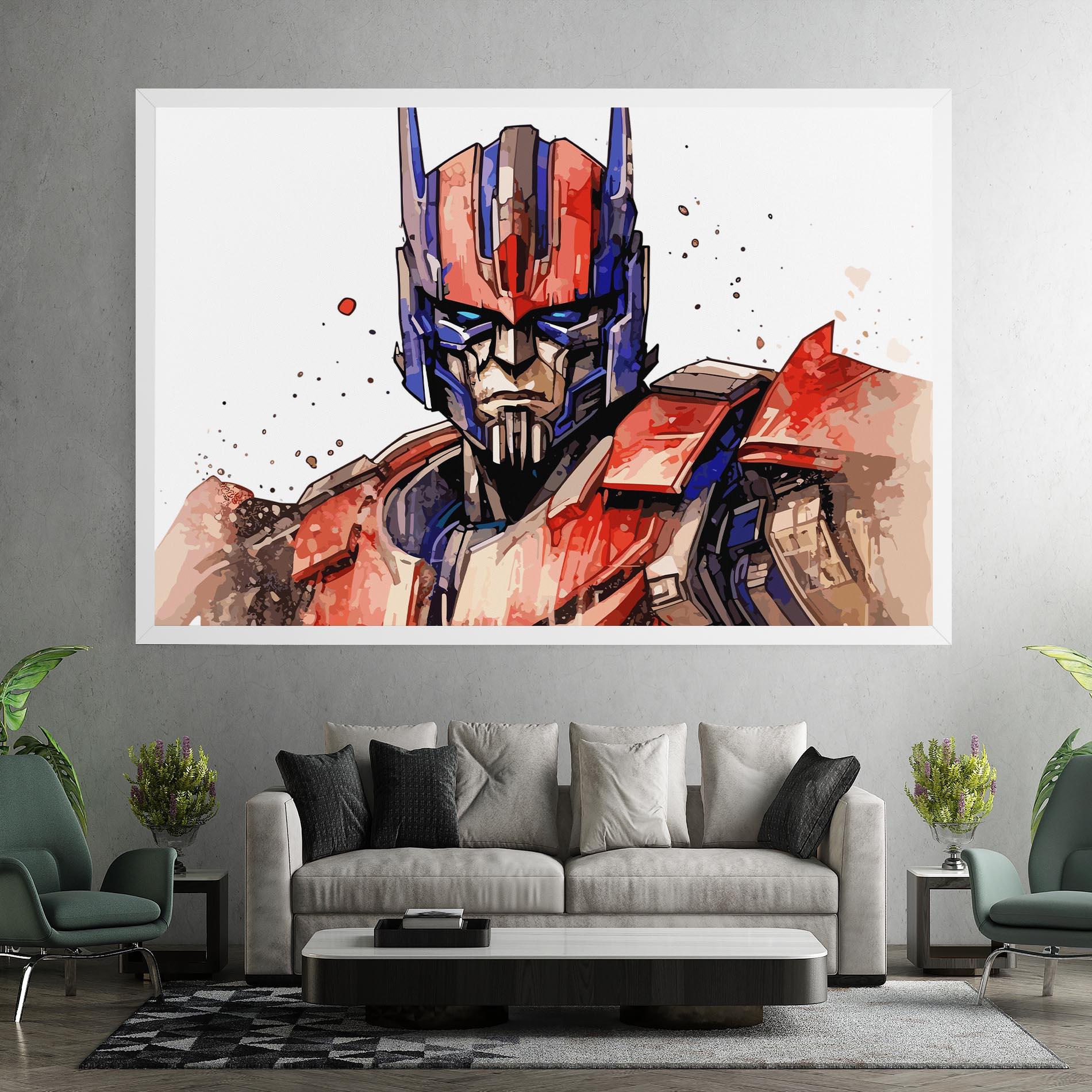 Tablou Canvas Optimus Prime mockup 7