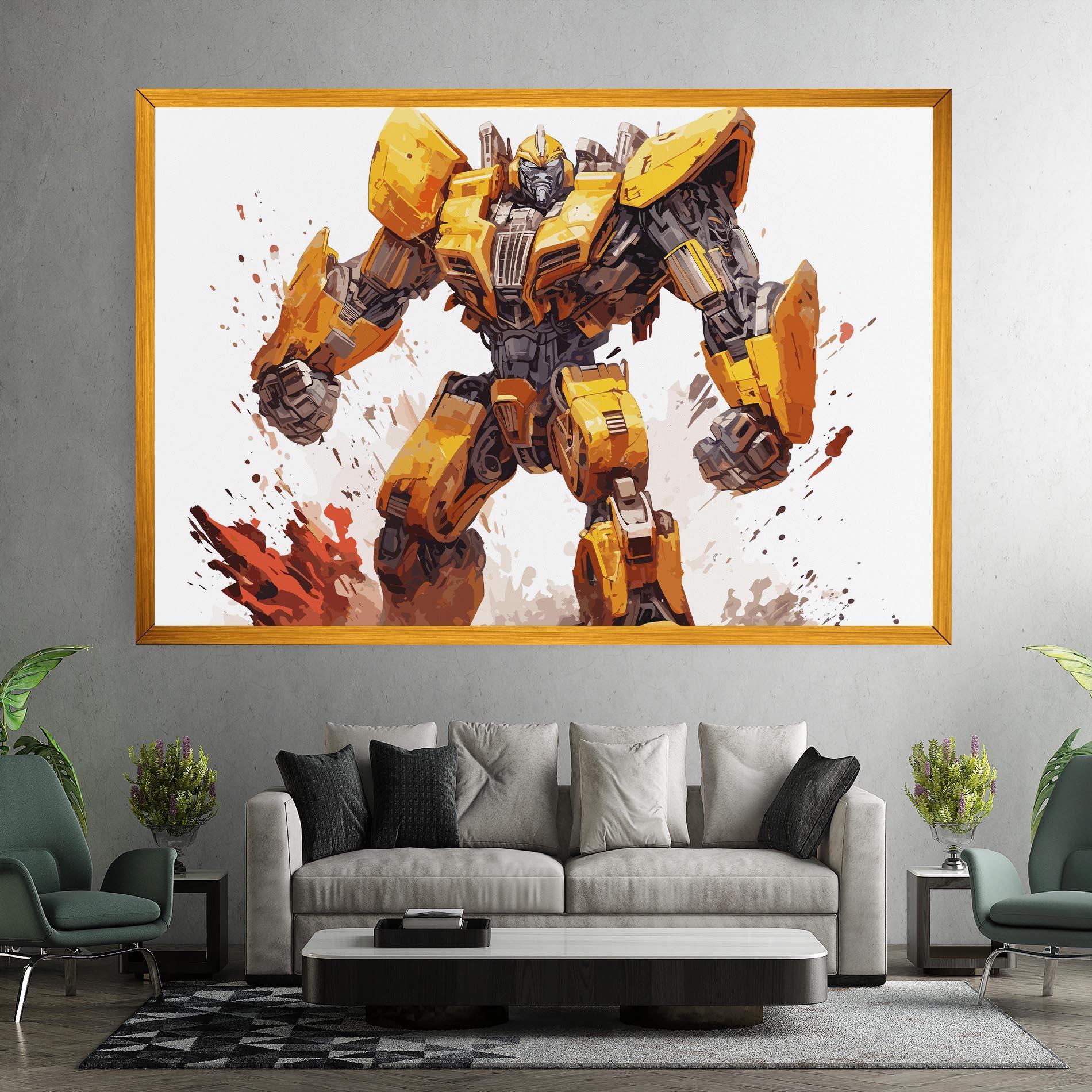 Tablou Canvas Battle Machine mockup 7