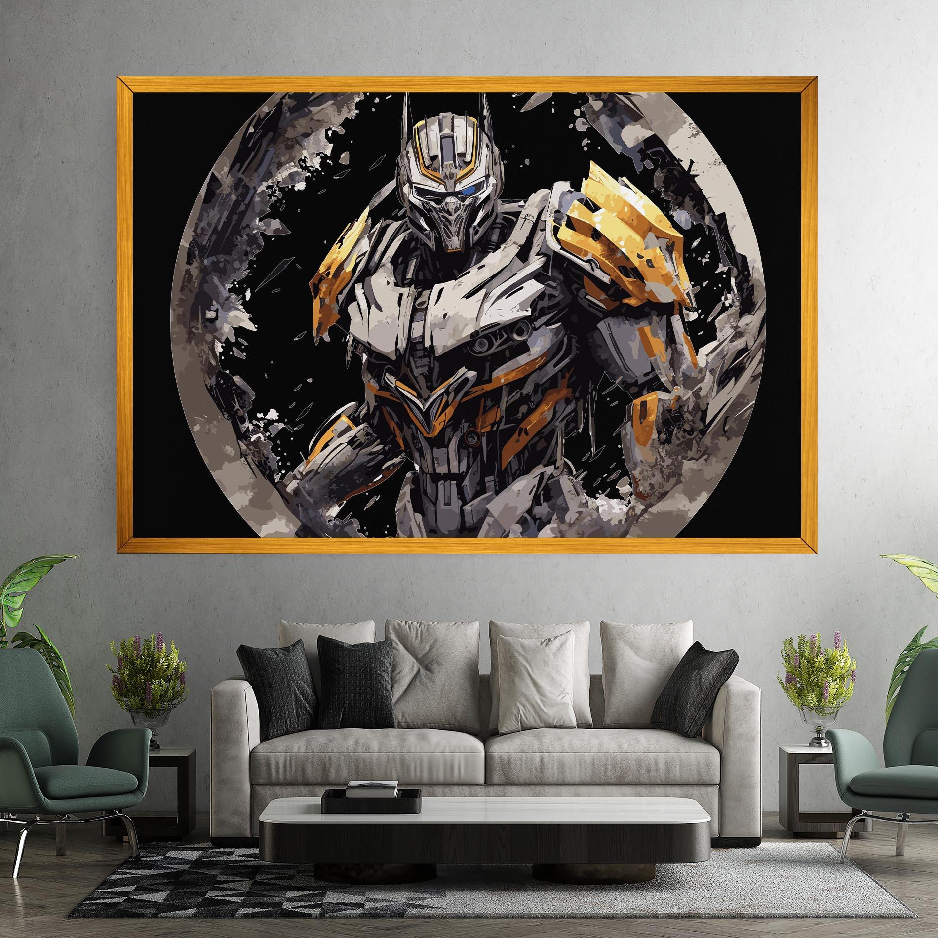 Tablou Canvas Grey Transformers mockup 7