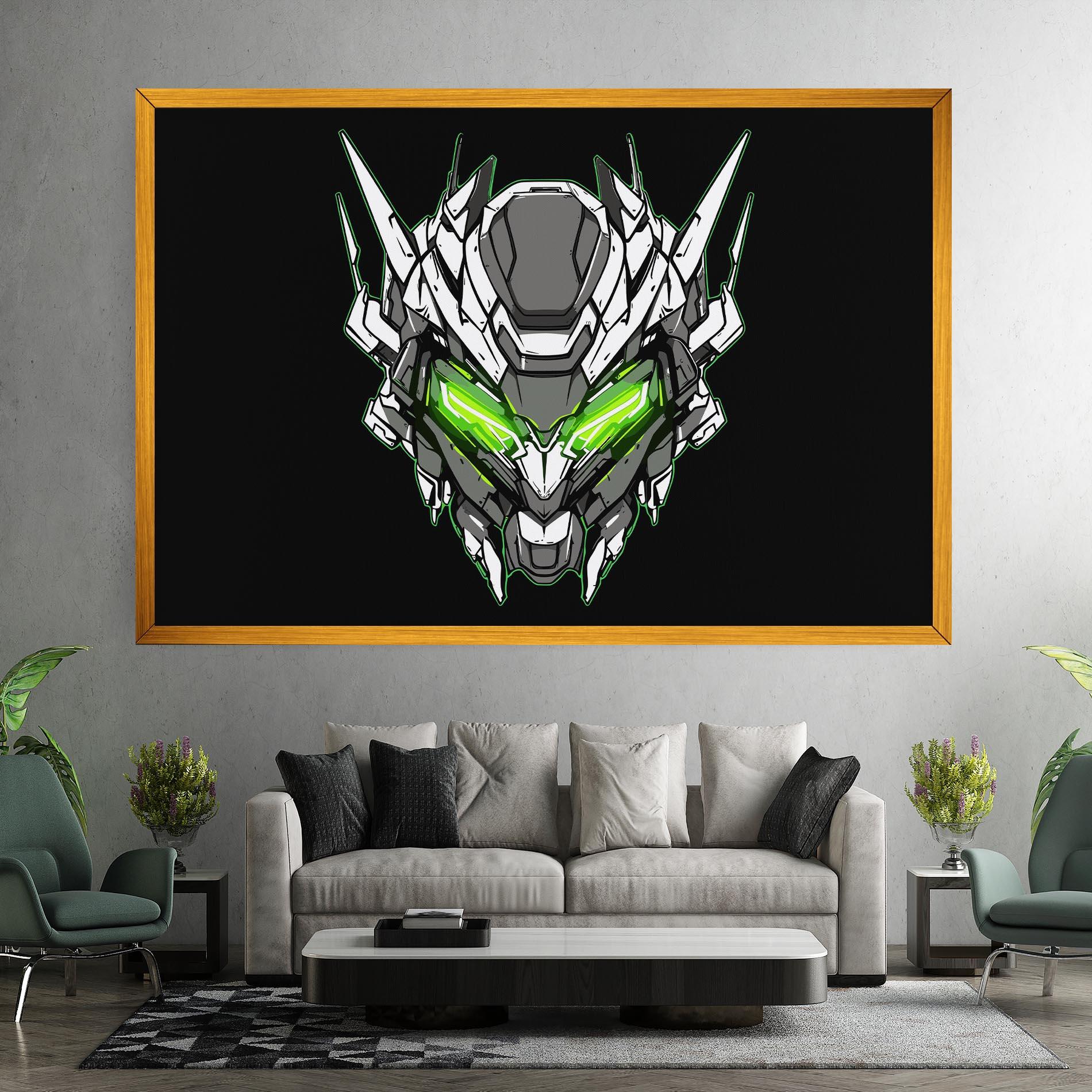 Tablou Canvas Neon Transformer mockup 7