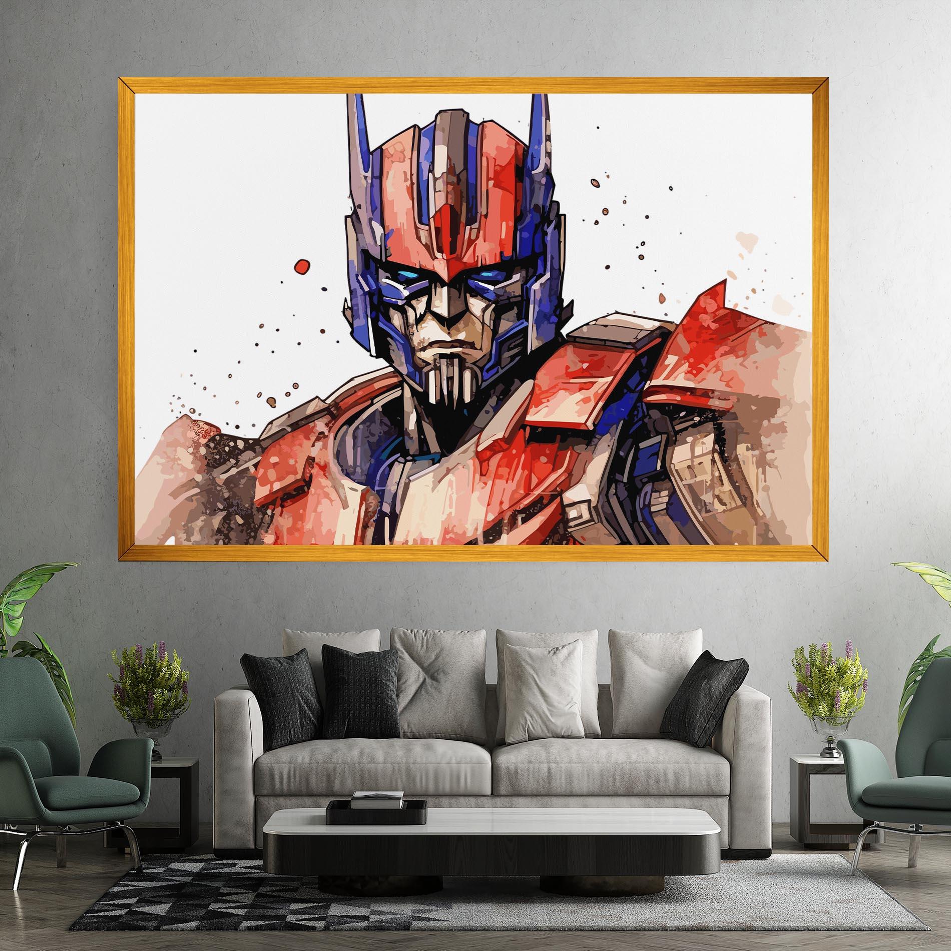 Tablou Canvas Optimus Prime mockup 7