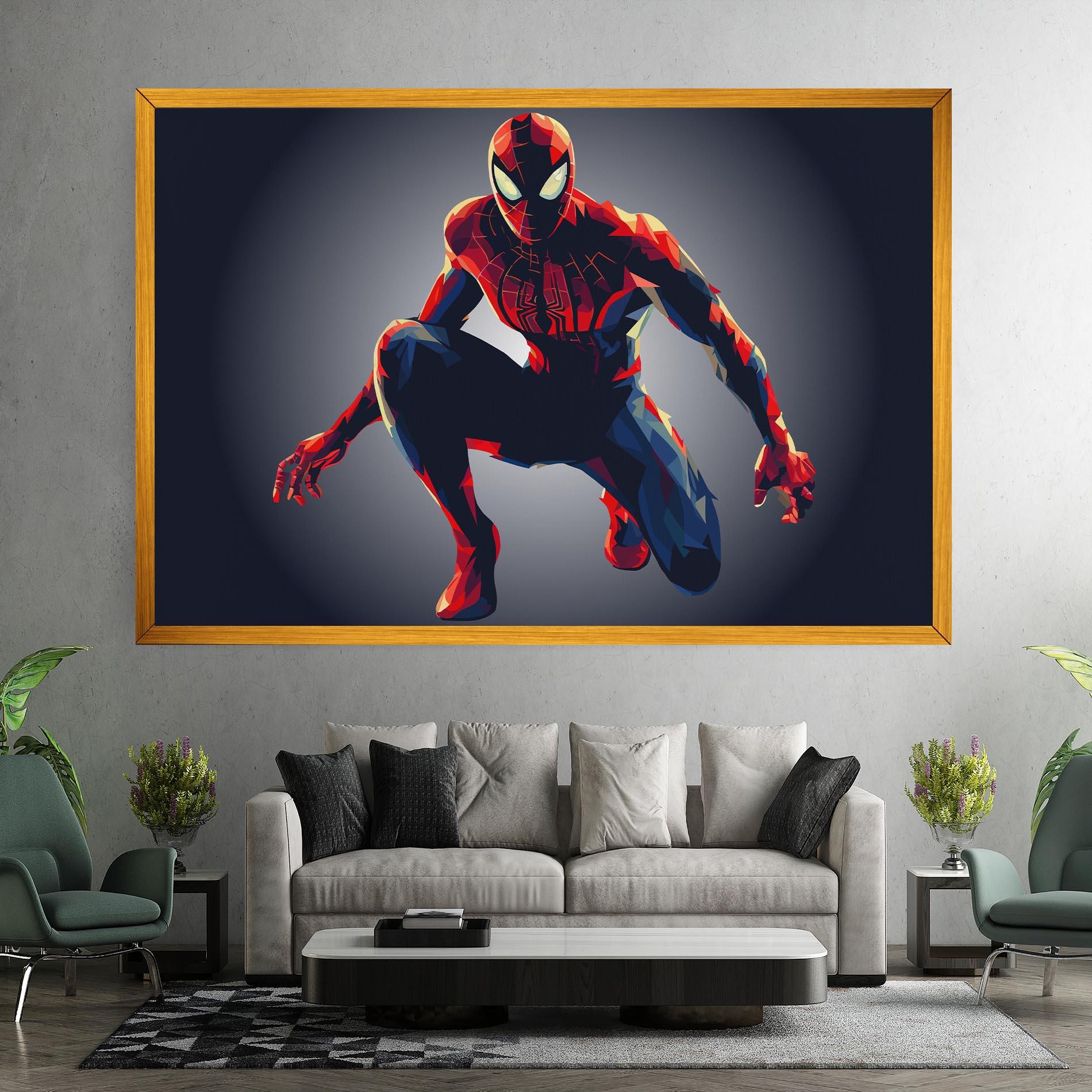 Tablou Canvas Spiderman mockup 7