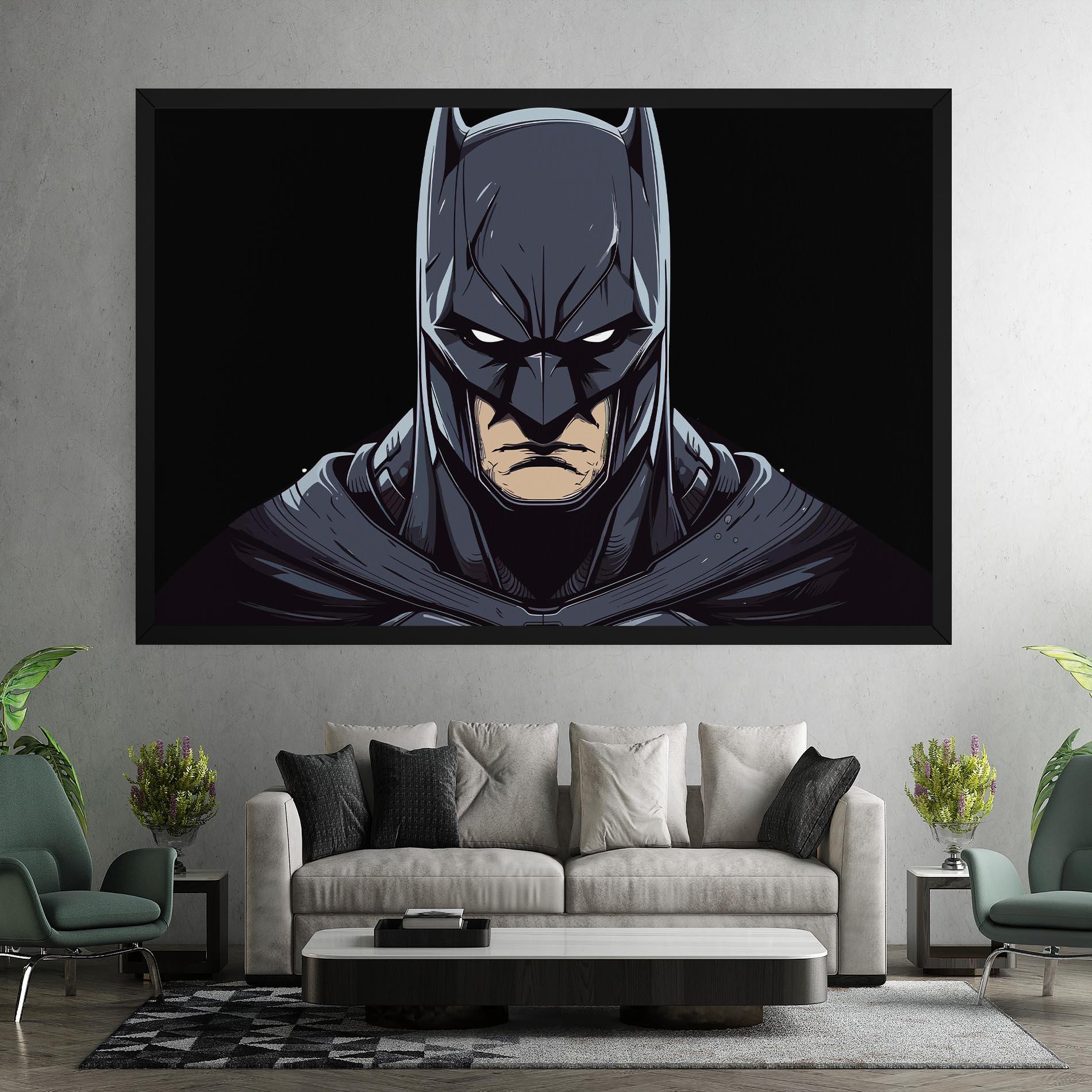 Tablou Canvas Batman Face mockup 7