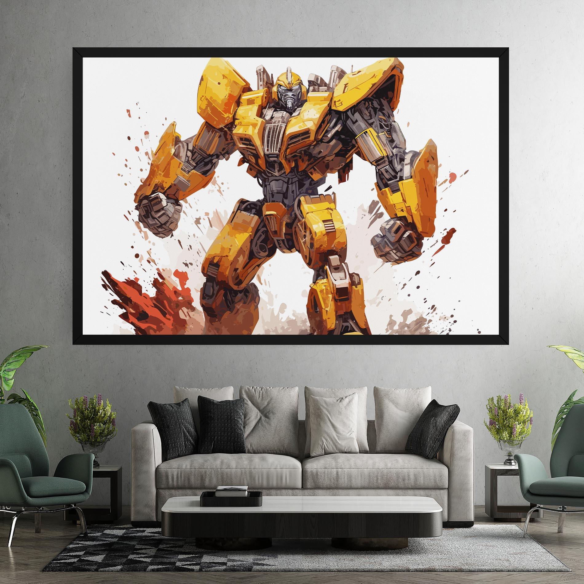 Tablou Canvas Battle Machine mockup 7