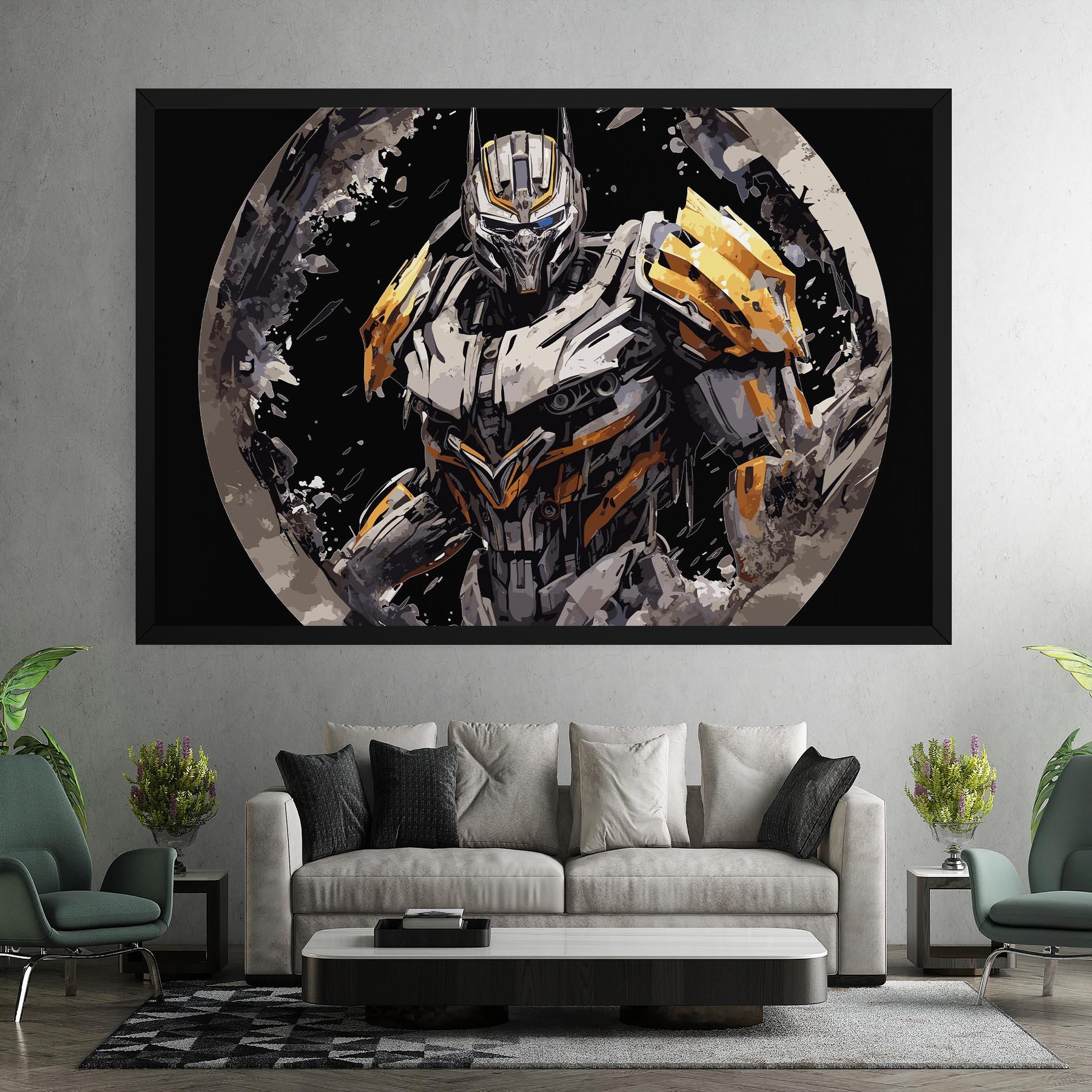Tablou Canvas Grey Transformers mockup 7