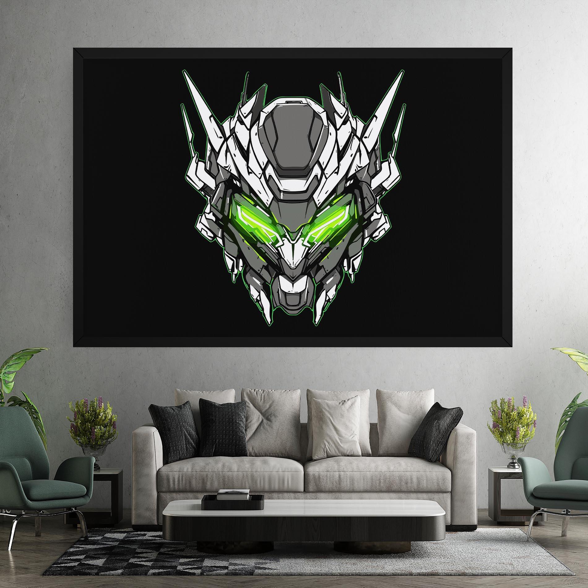 Tablou Canvas Neon Transformer mockup 7