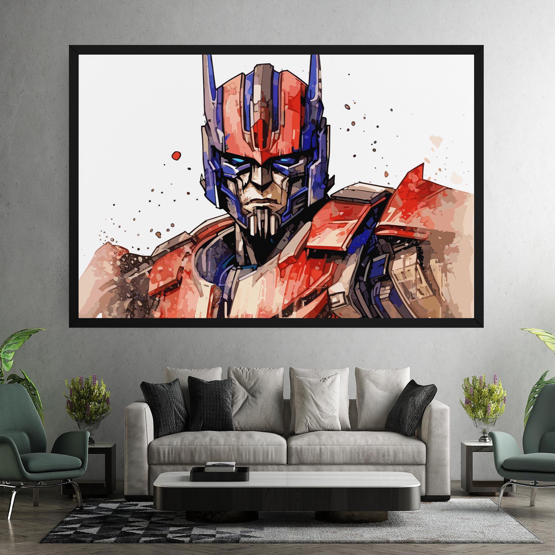 Tablou Canvas Optimus Prime mockup 7