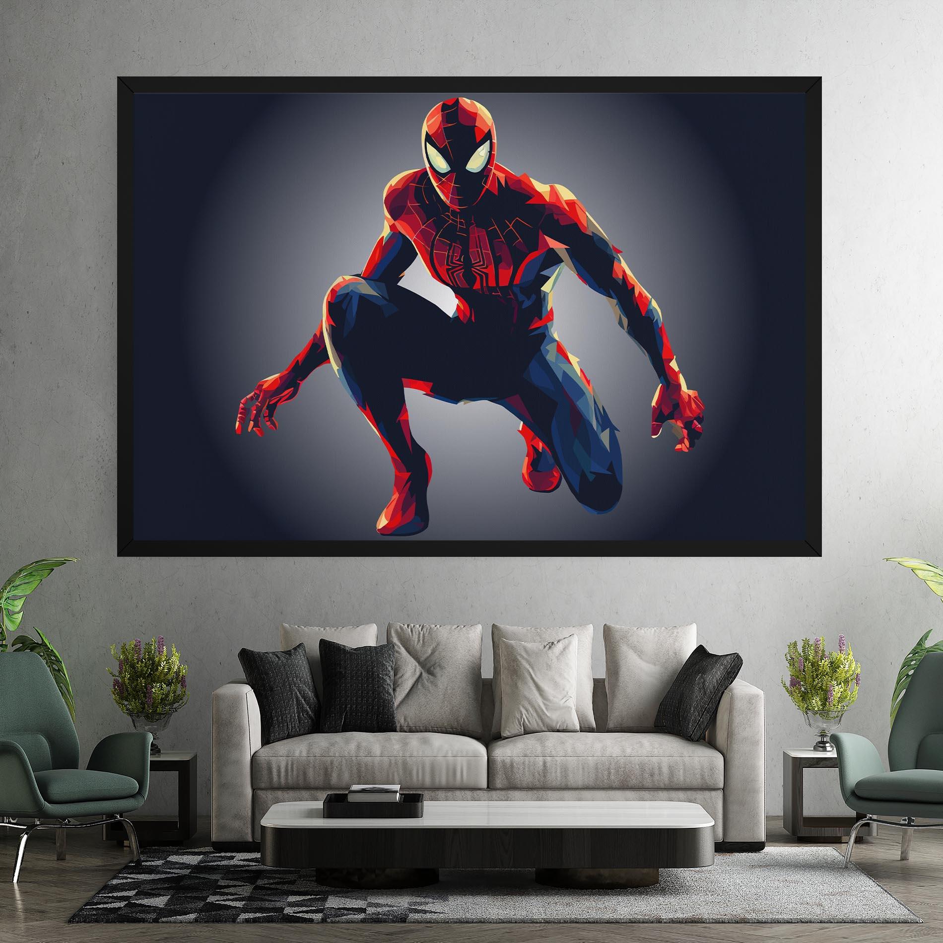 Tablou Canvas Spiderman mockup 7