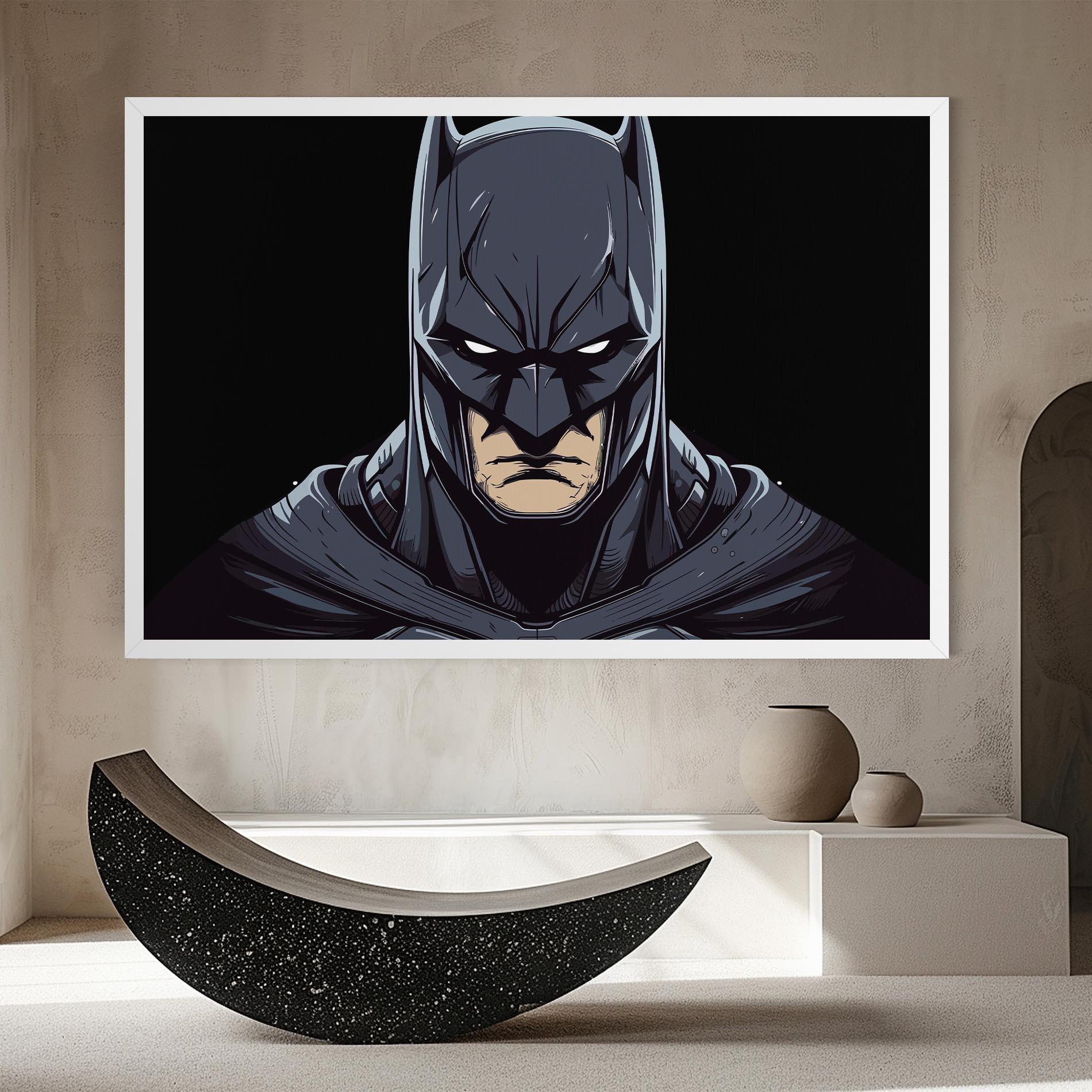 Tablou Canvas Batman Face mockup 8