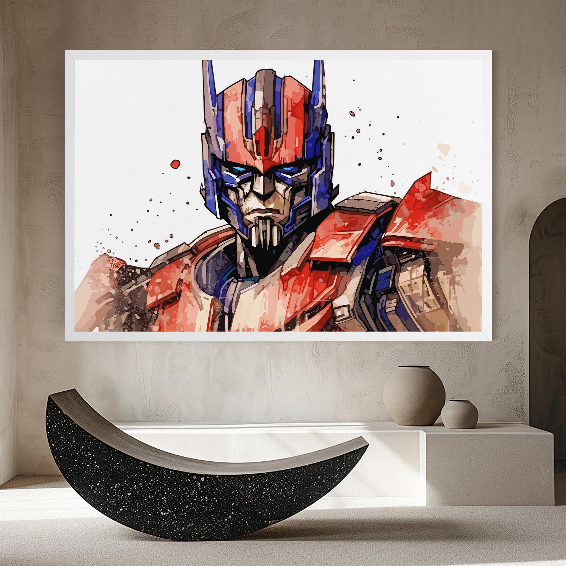 Tablou Canvas Optimus Prime mockup 8
