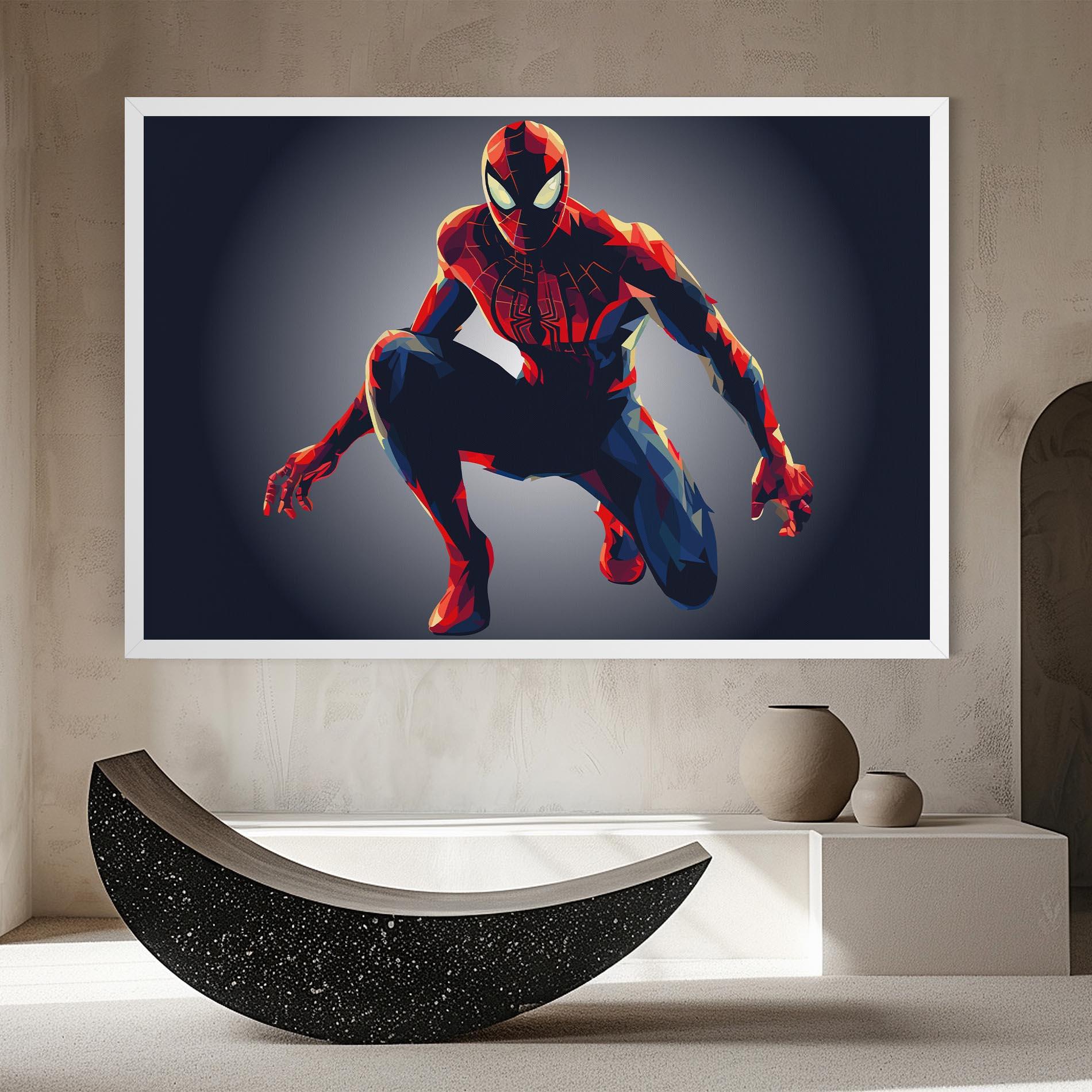 Tablou Canvas Spiderman mockup 8
