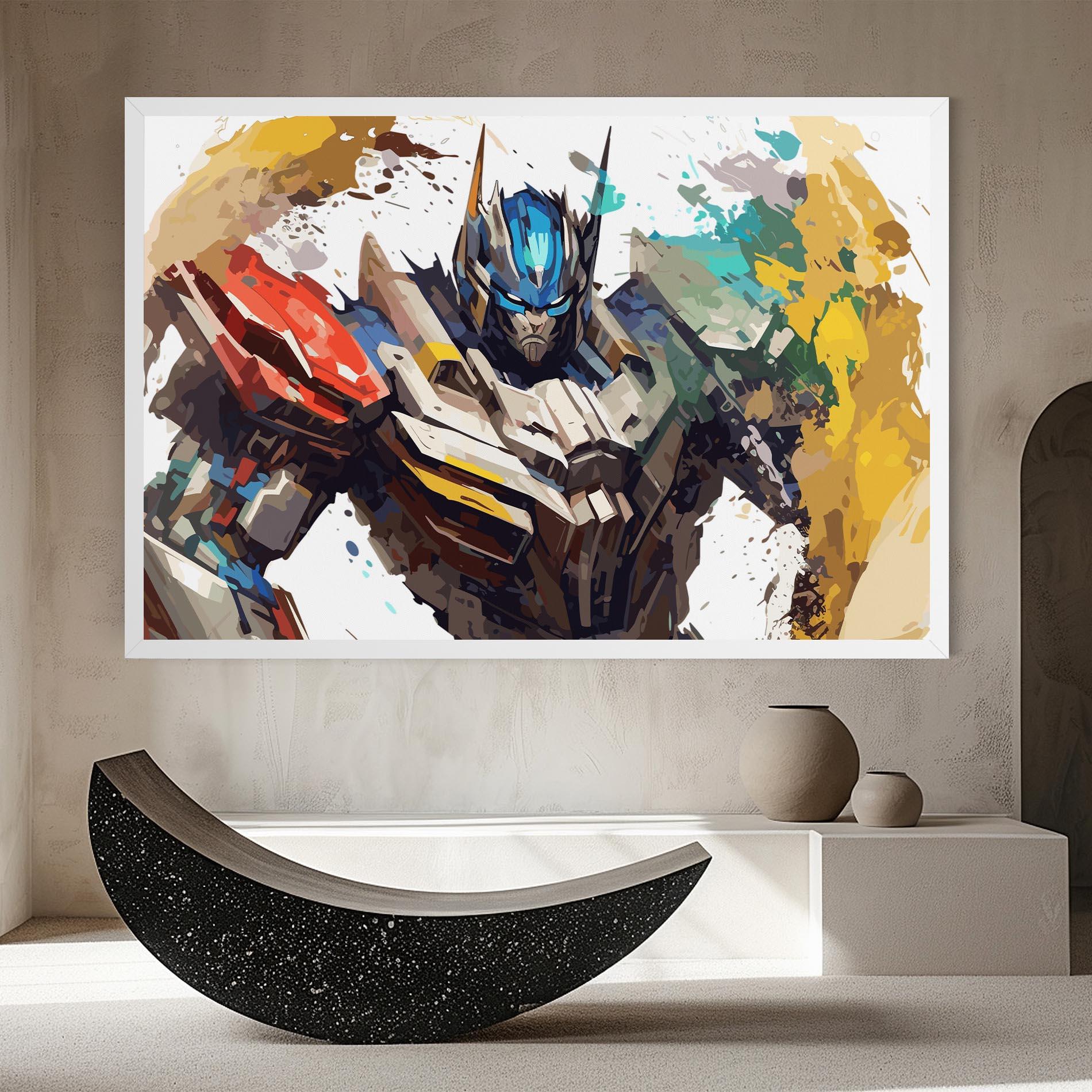 Tablou Canvas Transformers Splash mockup 8