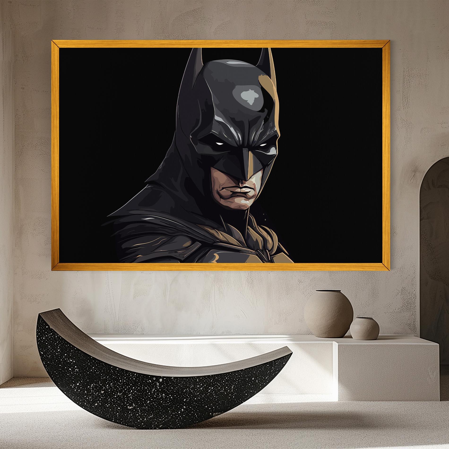 Tablou Canvas Angry Batman mockup 8
