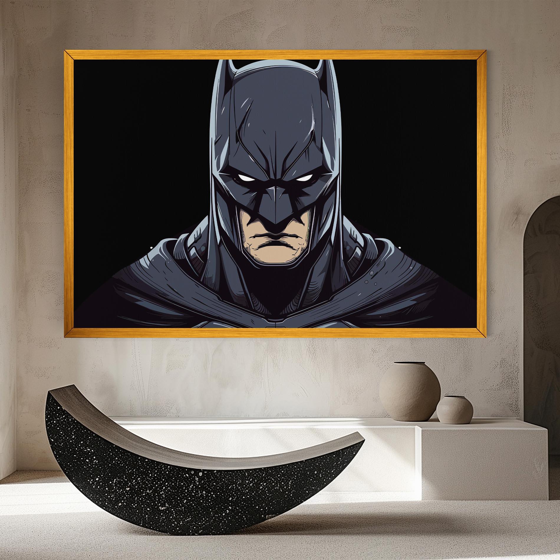 Tablou Canvas Batman Face mockup 8