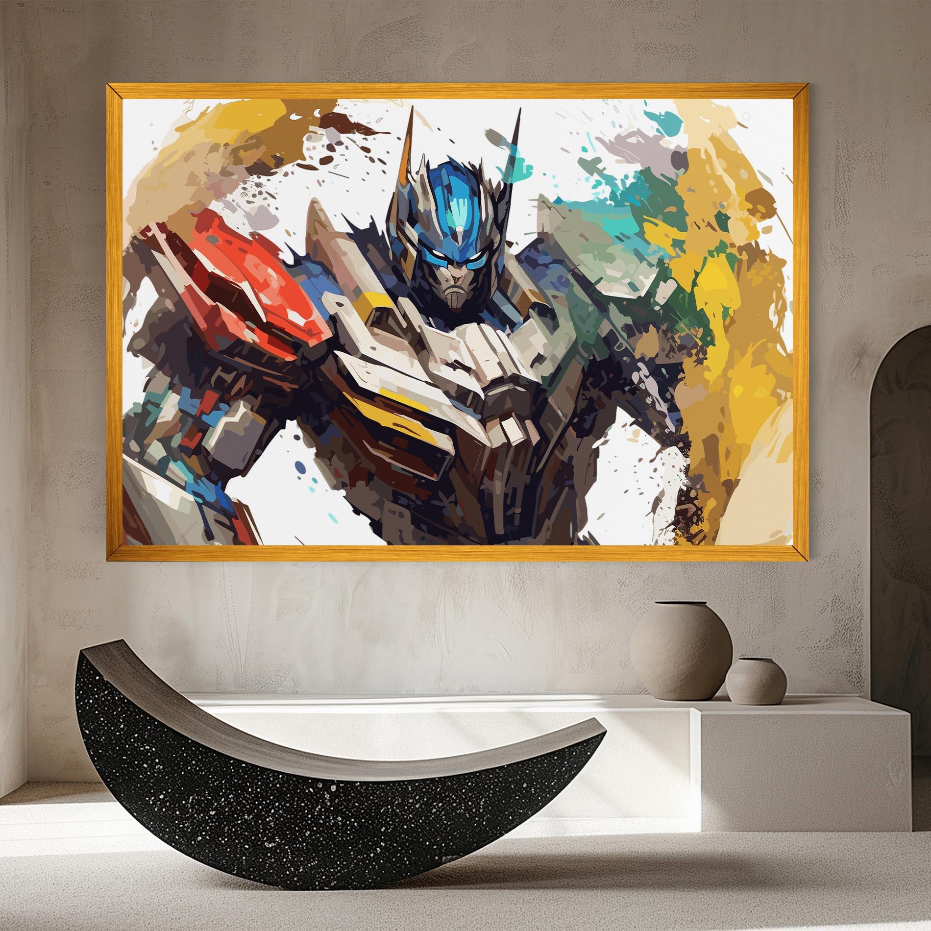 Tablou Canvas Transformers Splash mockup 8