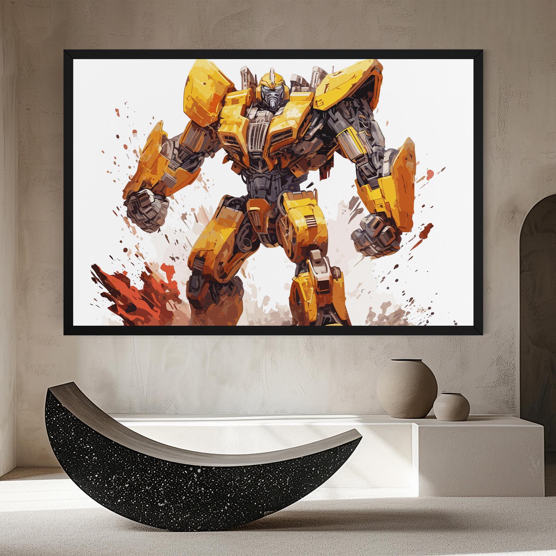 Tablou Canvas Battle Machine mockup 8