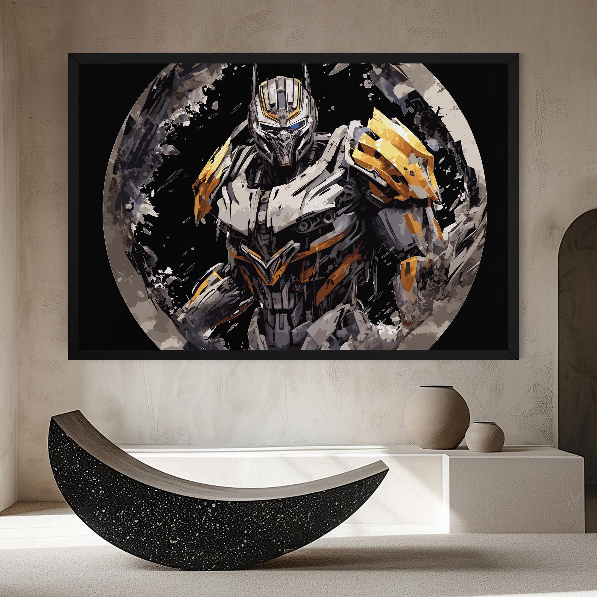 Tablou Canvas Grey Transformers mockup 8
