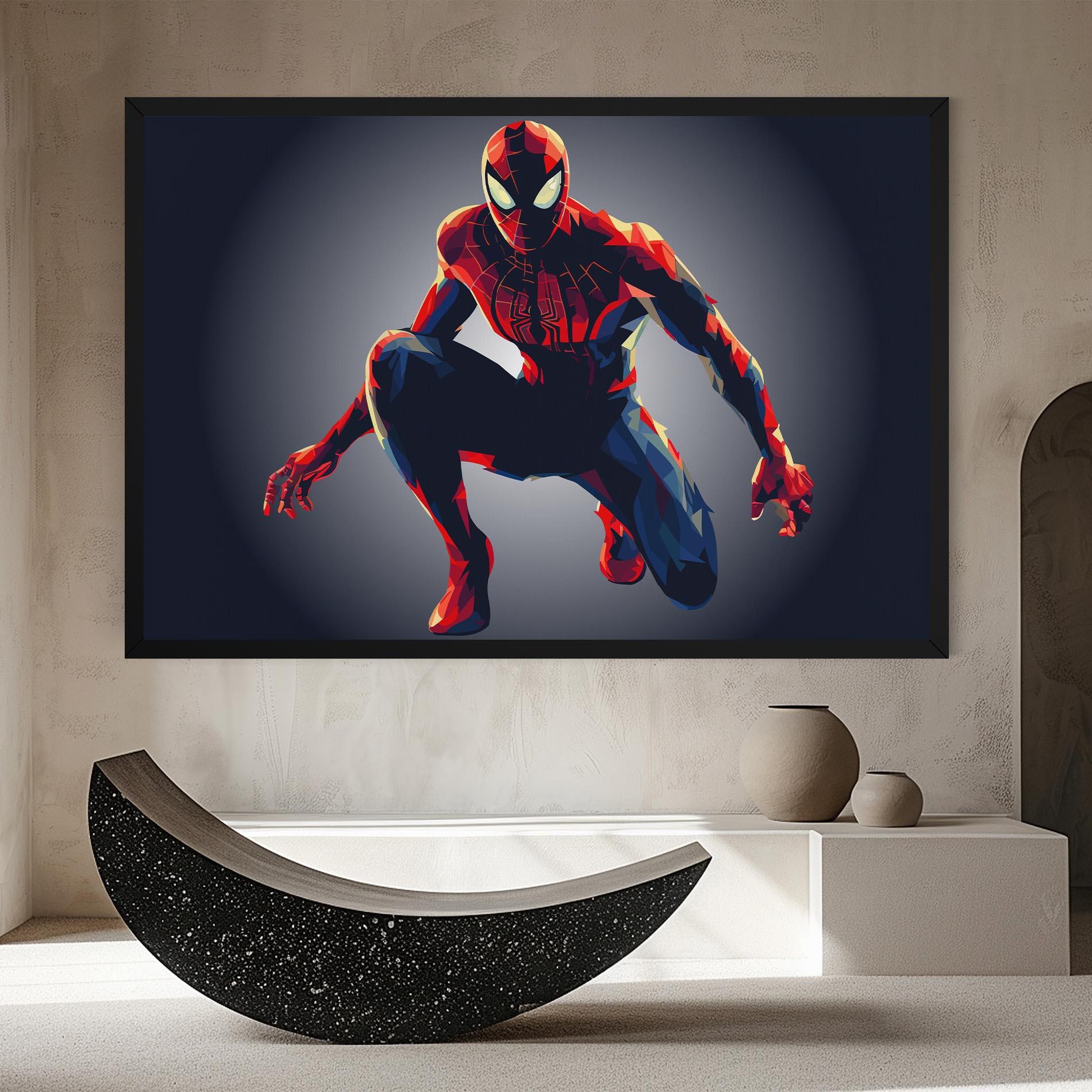Tablou Canvas Spiderman mockup 8