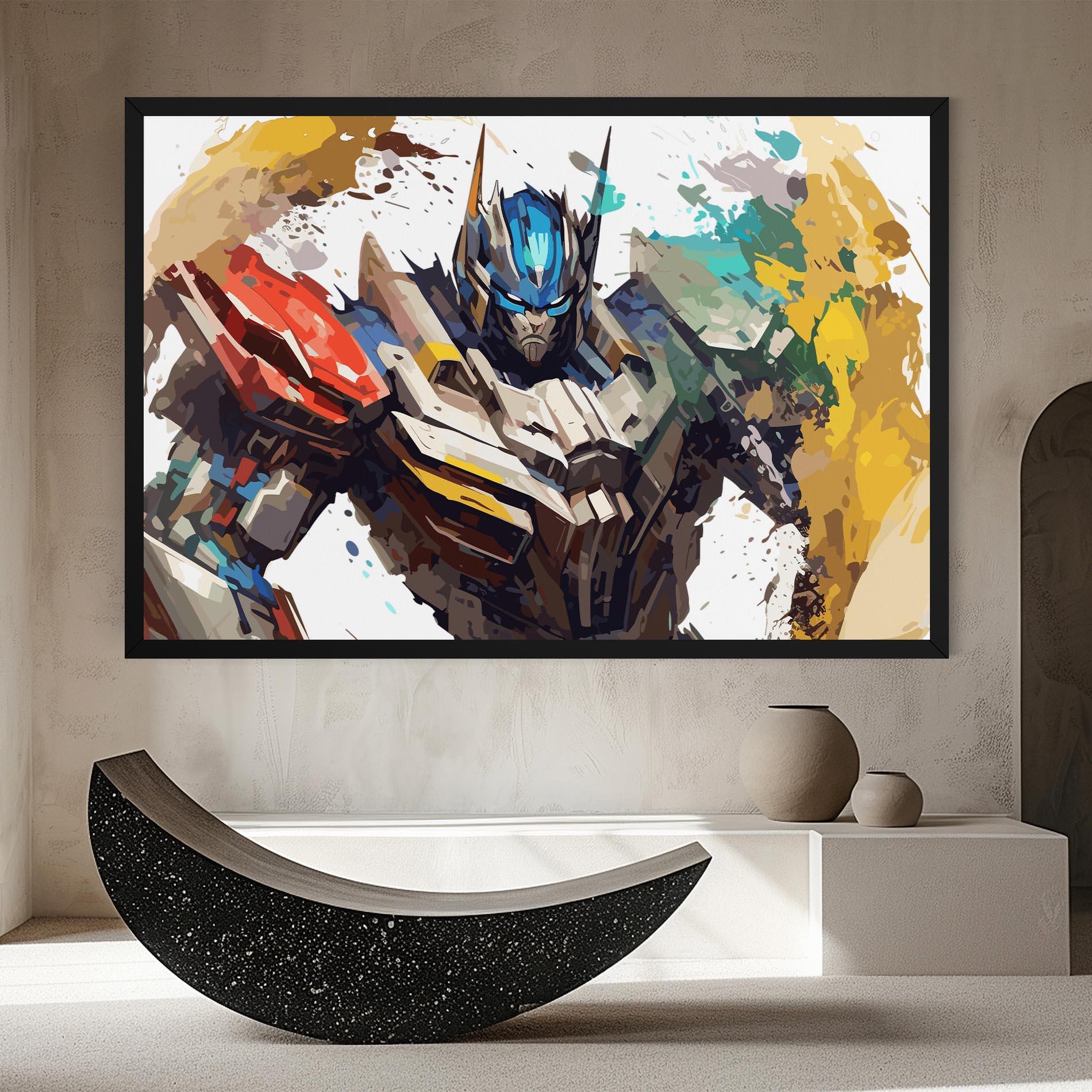 Tablou Canvas Transformers Splash mockup 8