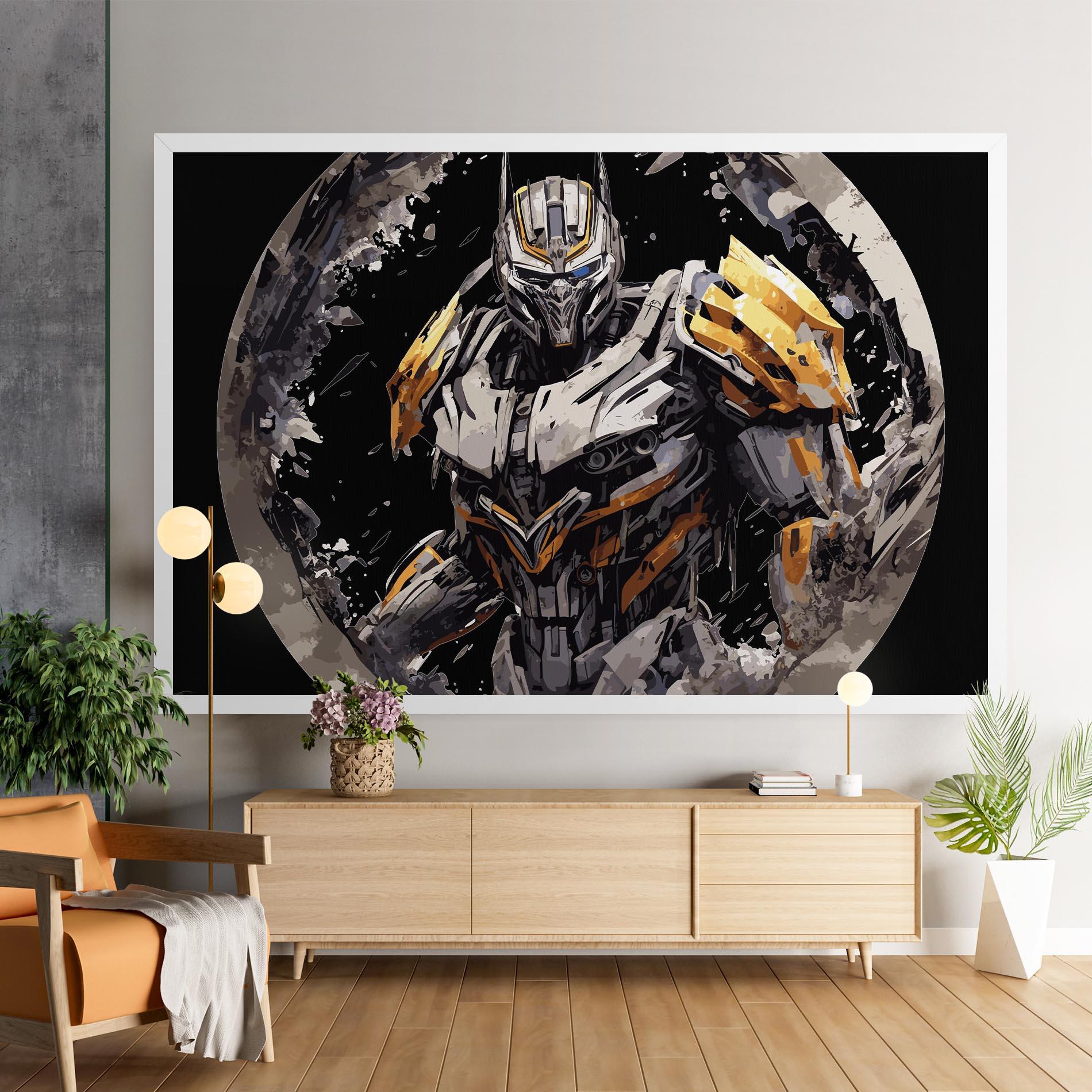 Tablou Canvas Grey Transformers mockup 9
