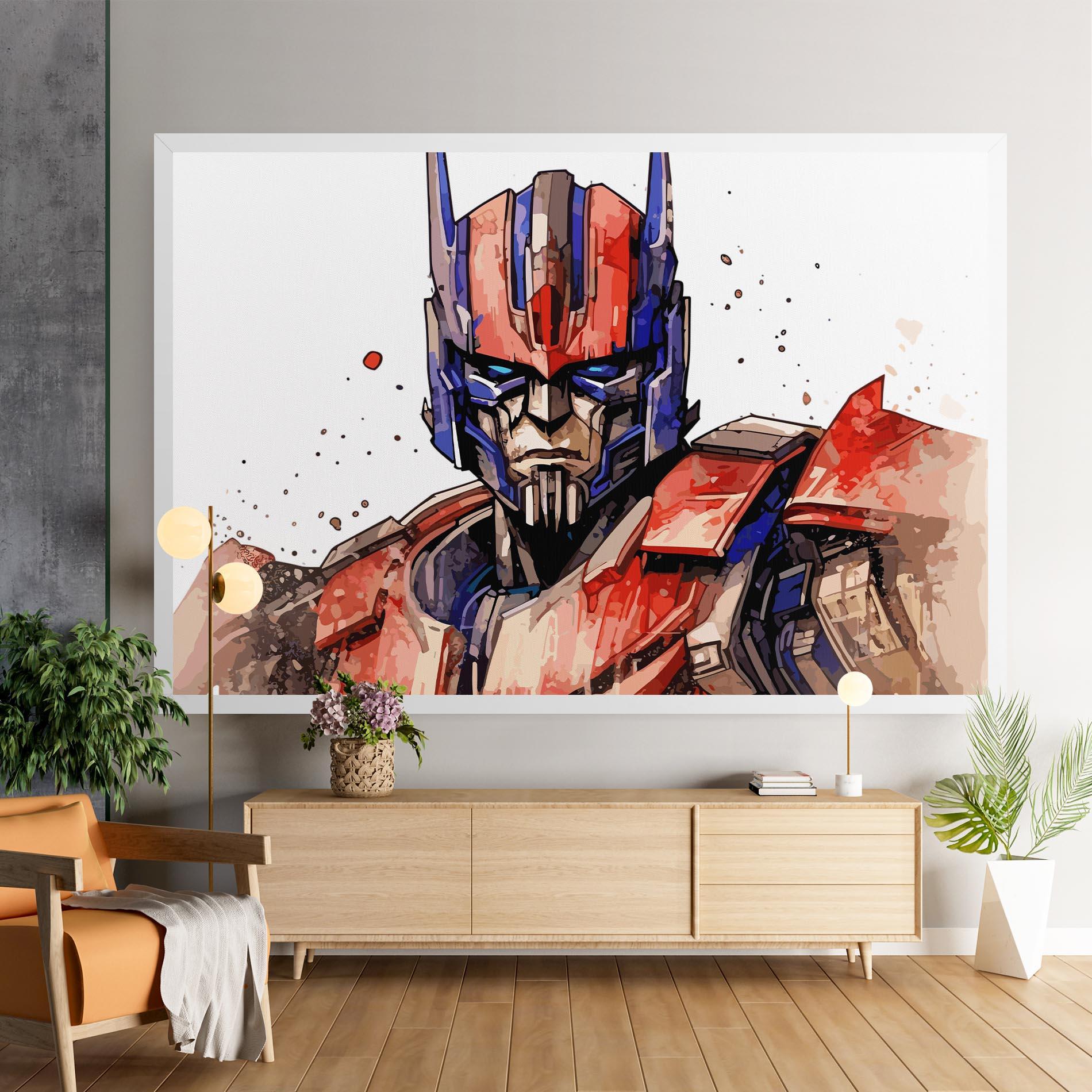 Tablou Canvas Optimus Prime mockup 9