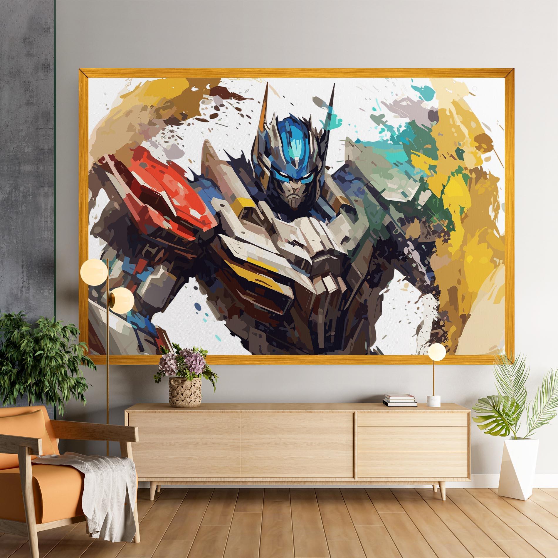 Tablou Canvas Transformers Splash mockup 9