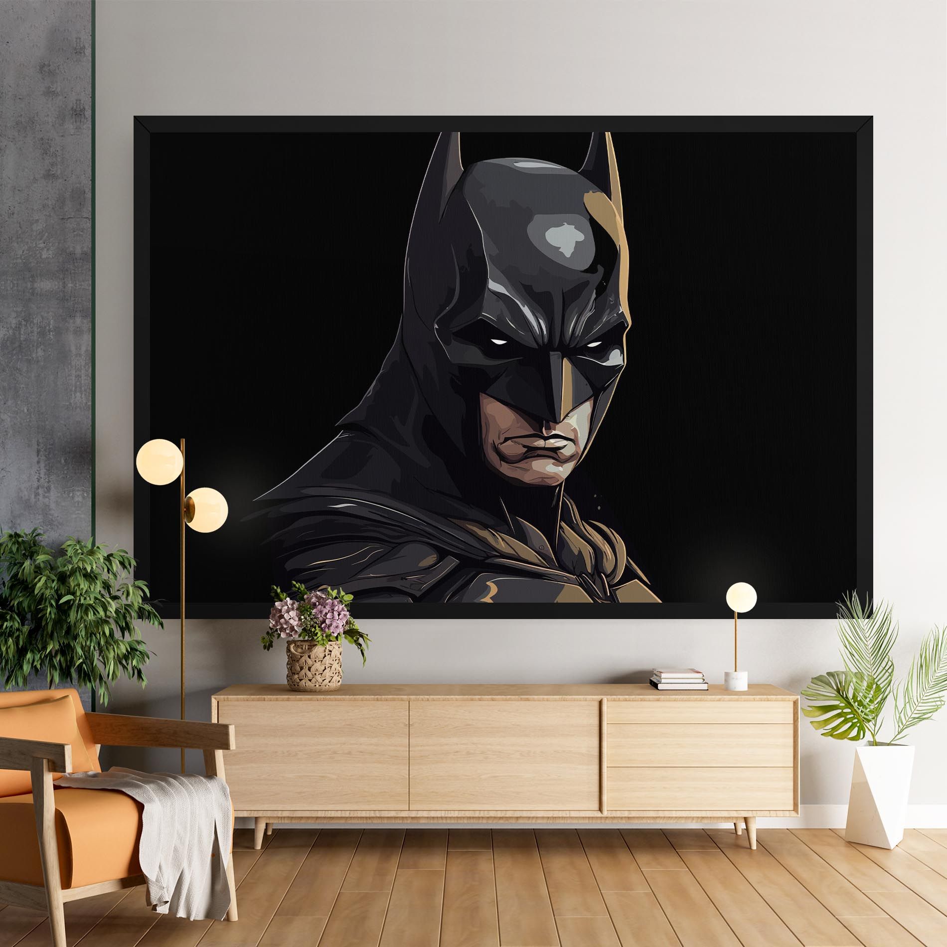 Angry Batman mockup 9