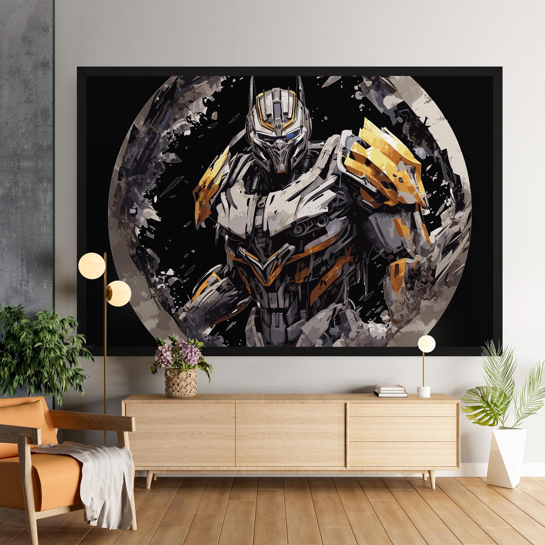 Tablou Canvas Grey Transformers mockup 9