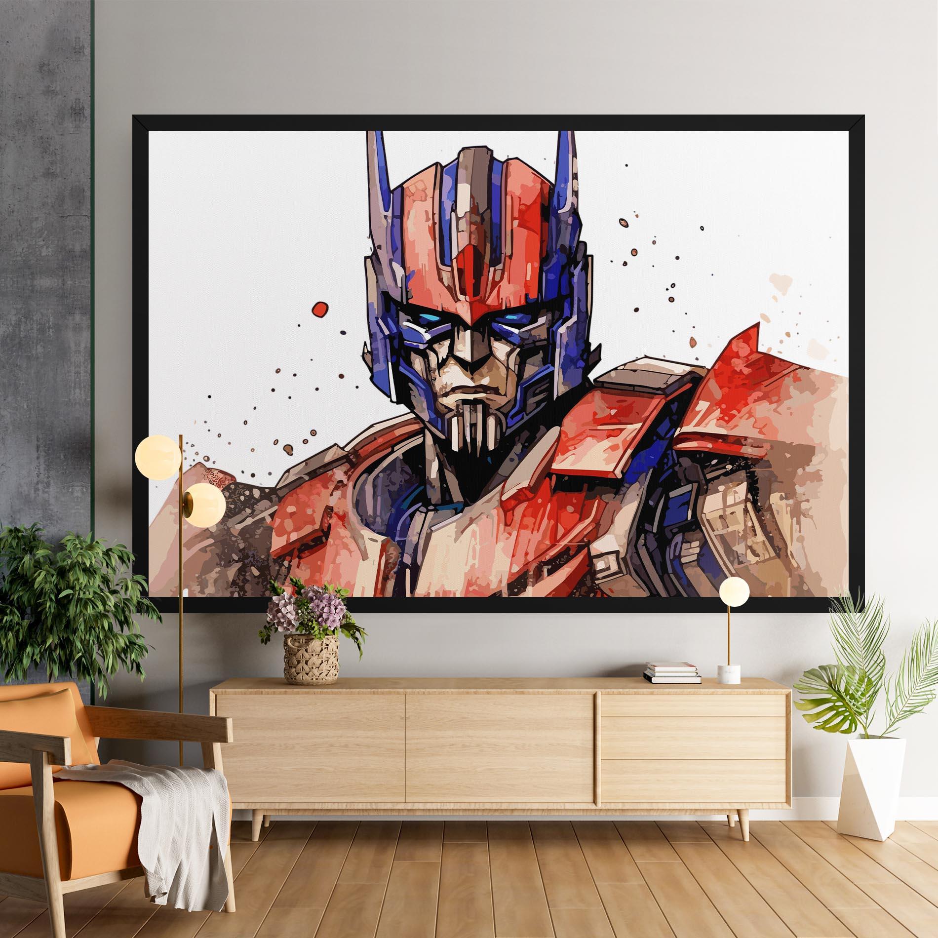 Tablou Canvas Optimus Prime mockup 9