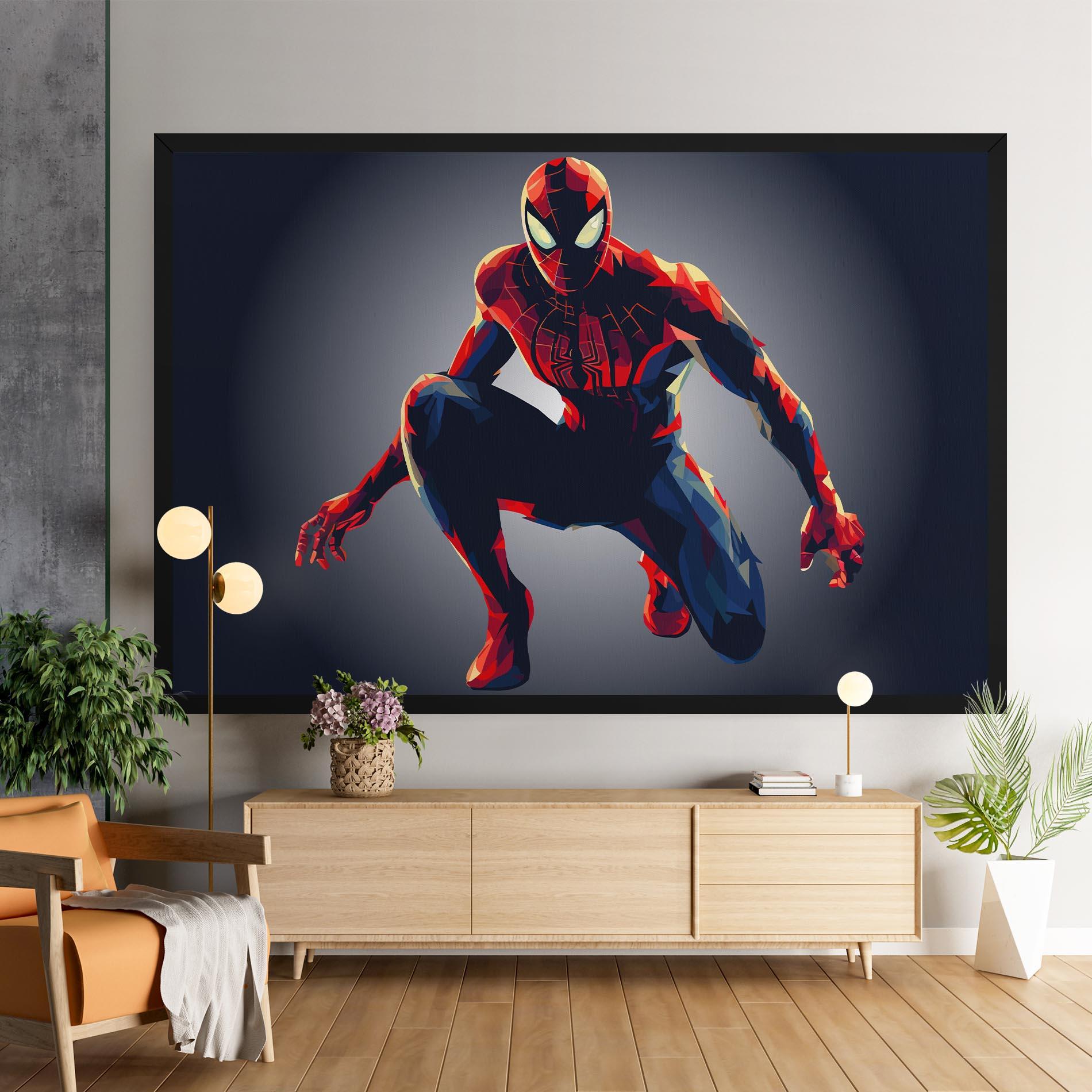 Tablou Canvas Spiderman mockup 9