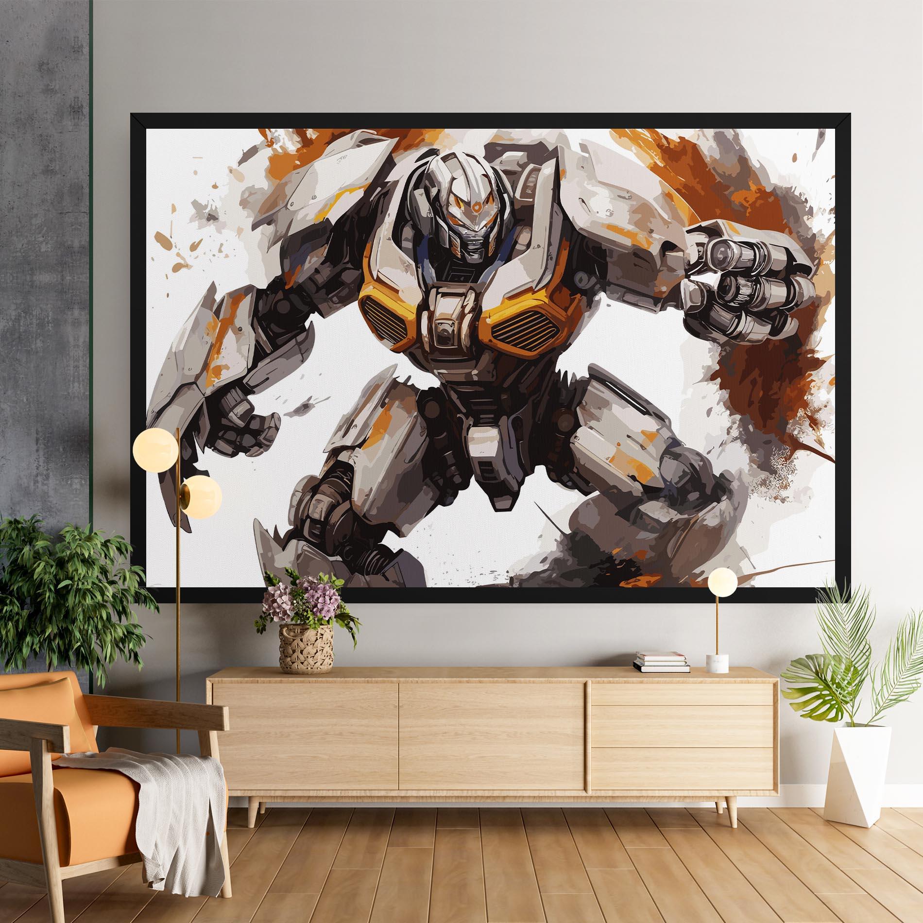 Tablou Canvas Transformers Unleash mockup 9