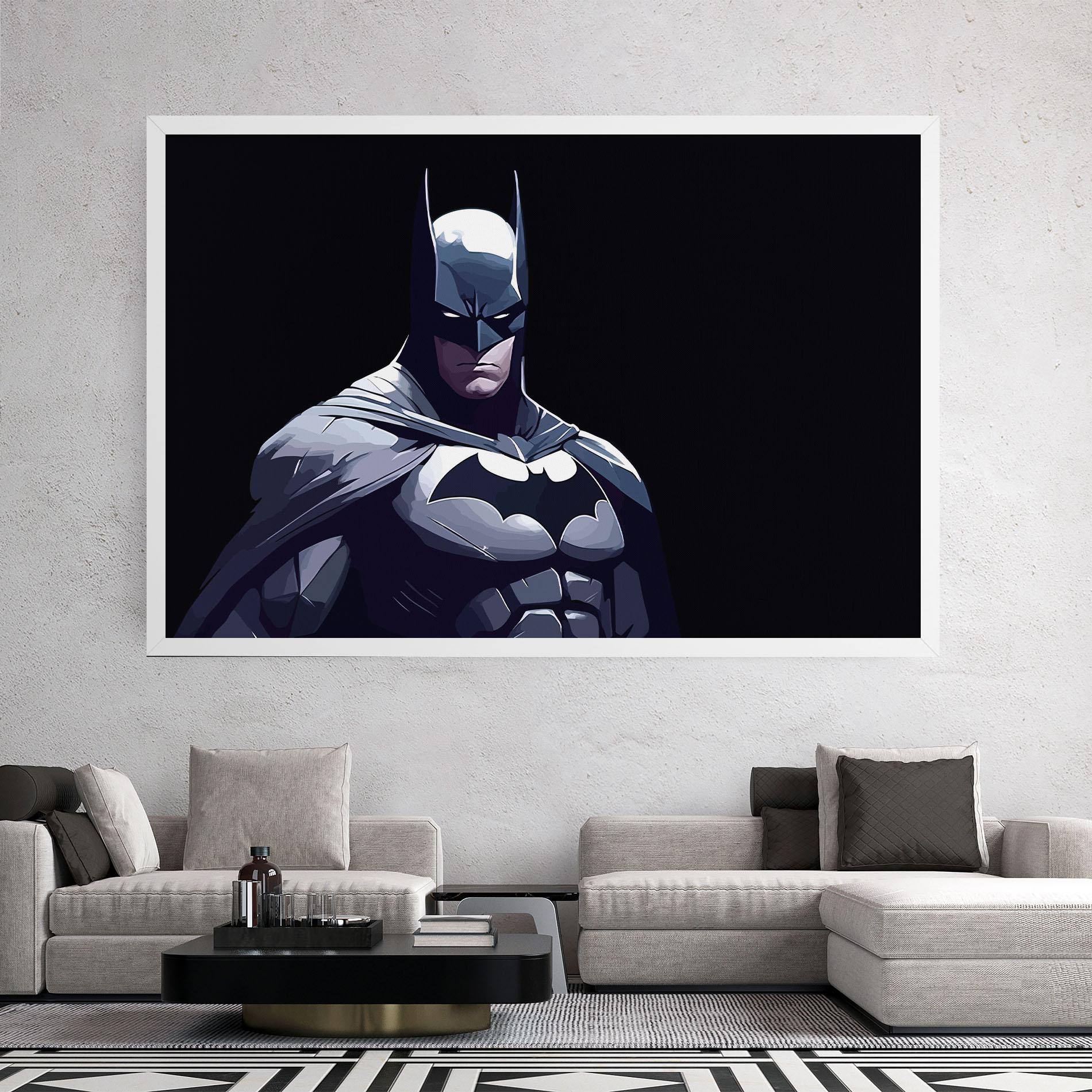 Tablou Canvas Batman Art mockup 2