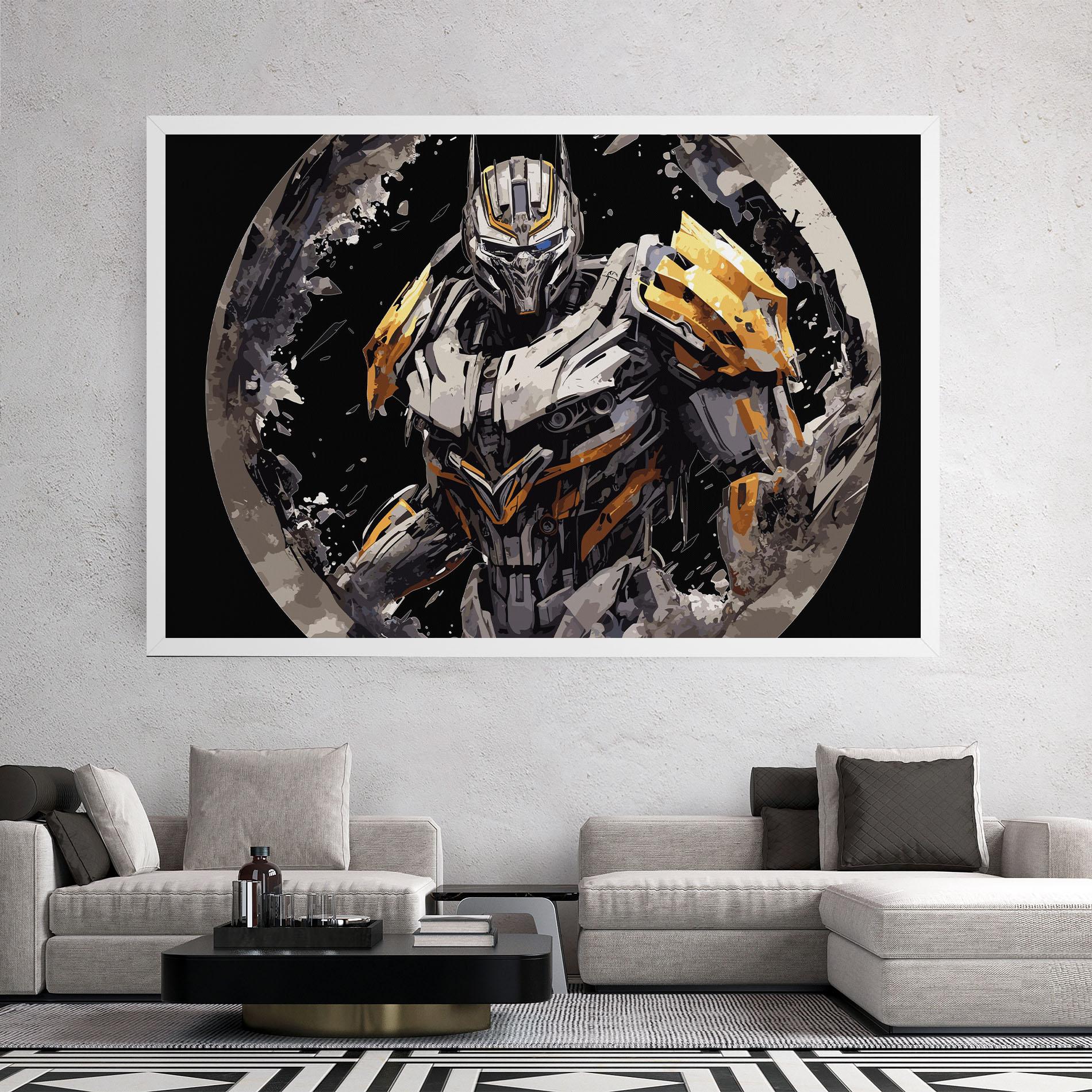 Tablou Canvas Grey Transformers mockup 2