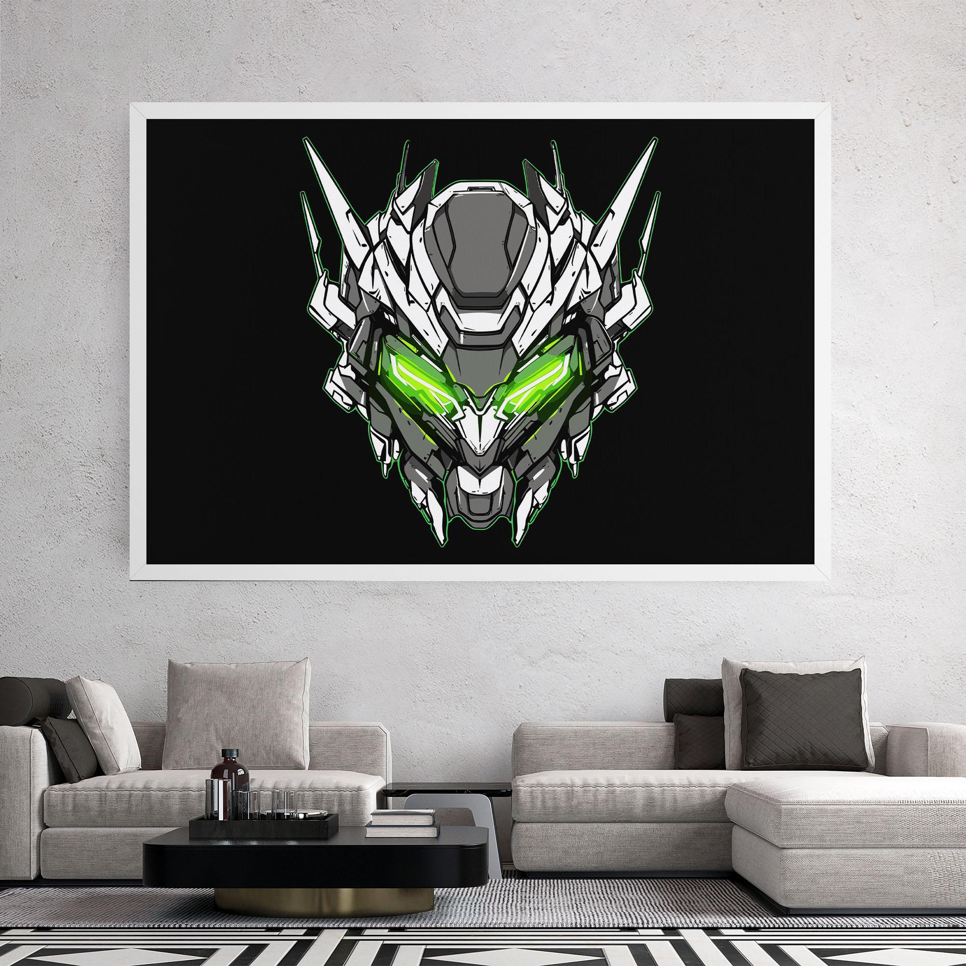 Tablou Canvas Neon Transformer mockup 2