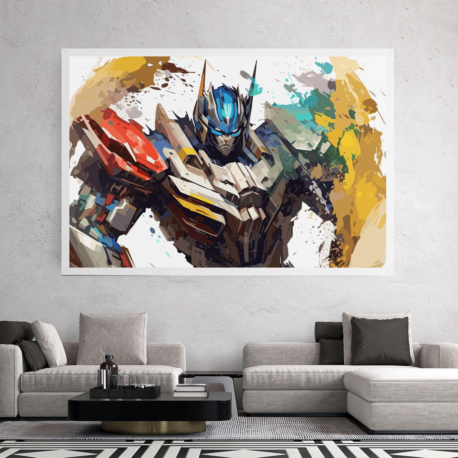 Tablou Canvas Transformers Splash mockup 2