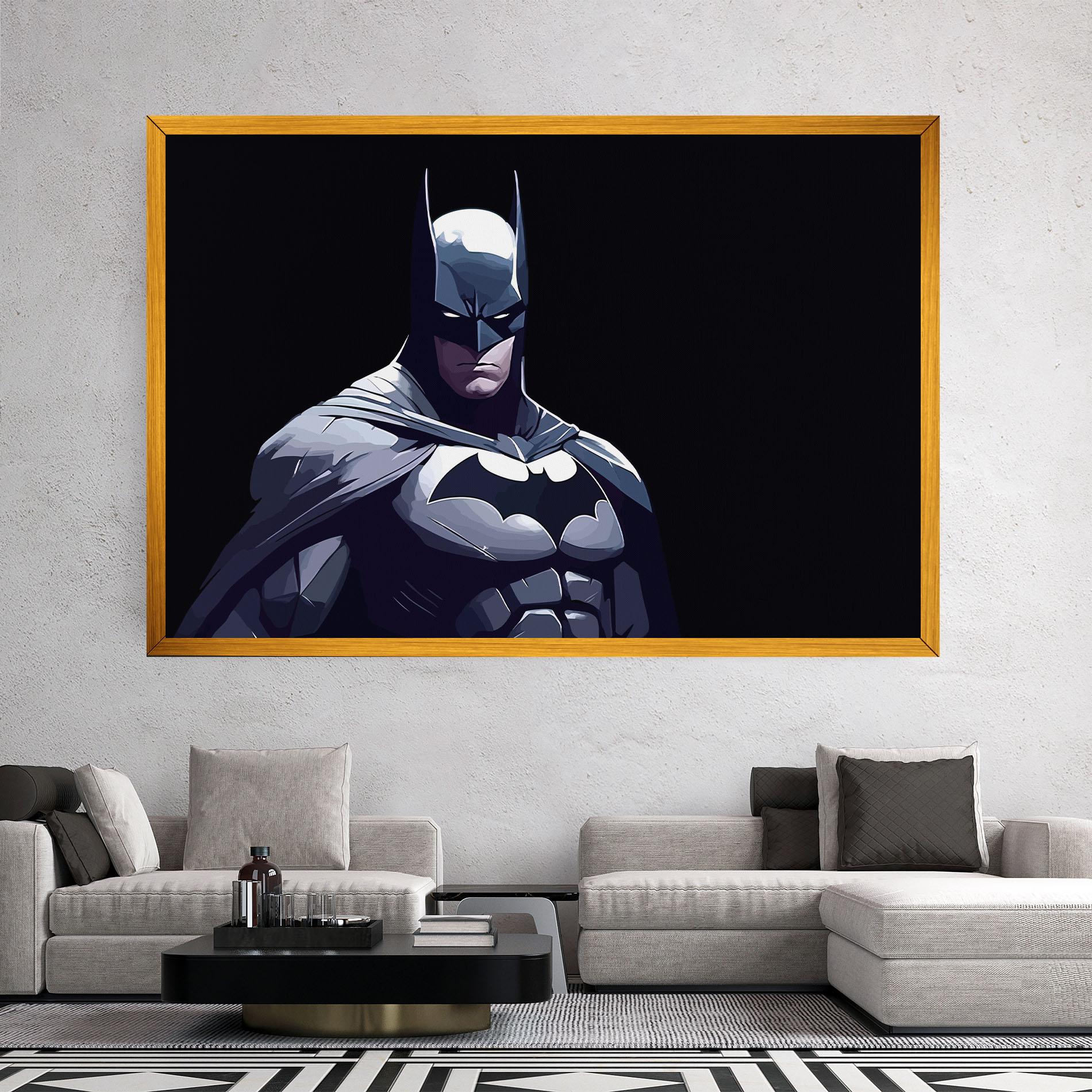 Tablou Canvas Batman Art mockup 2