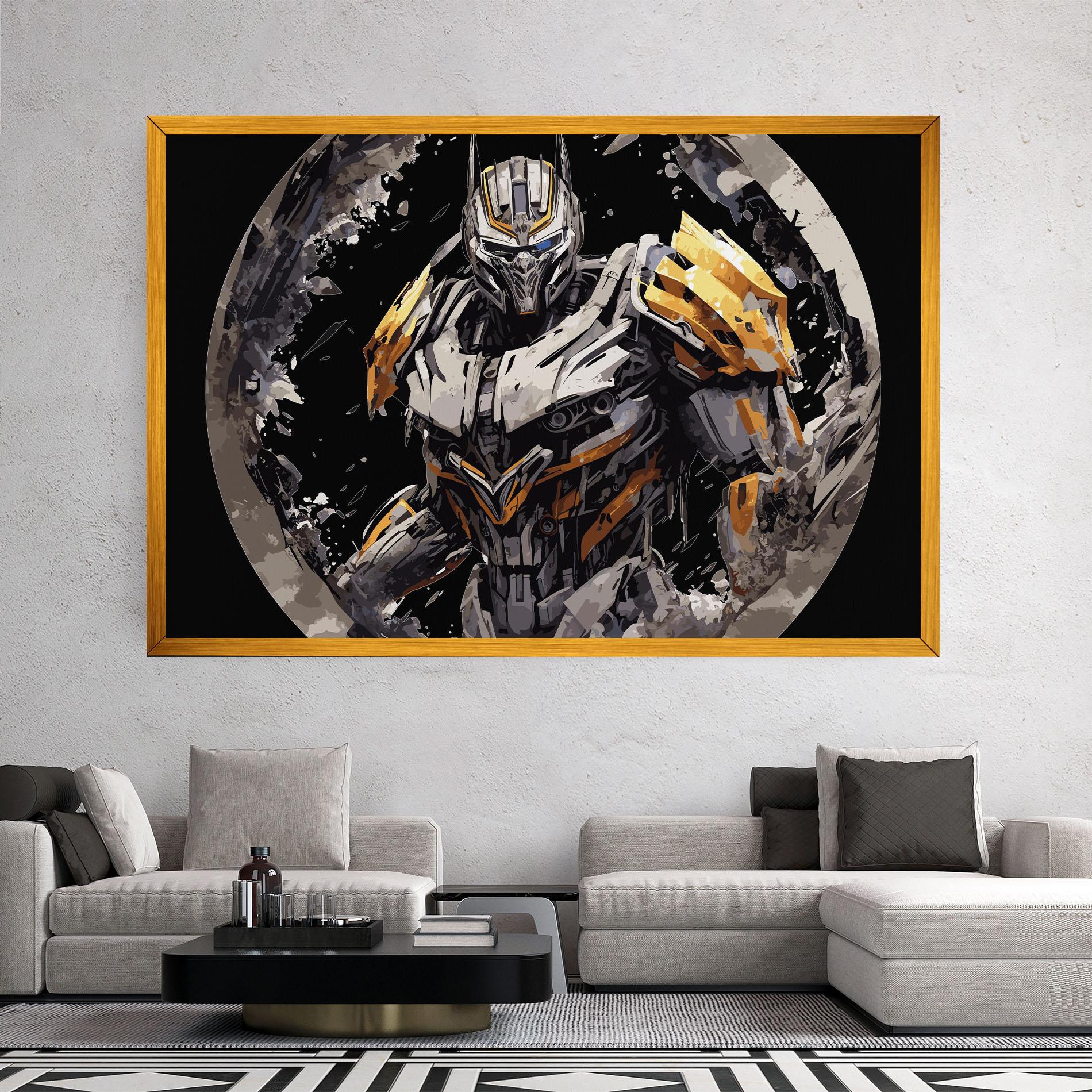 Tablou Canvas Grey Transformers mockup 2