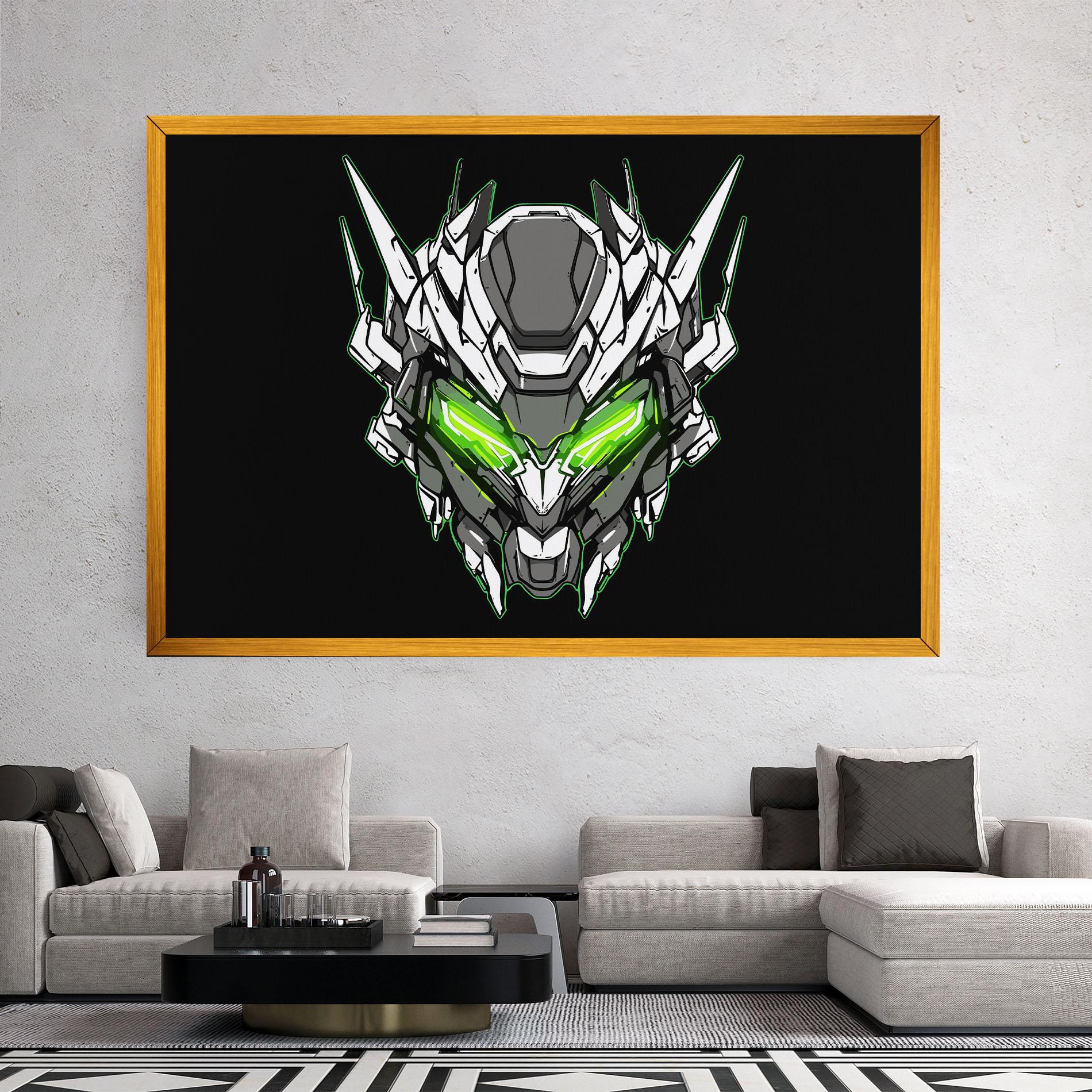 Tablou Canvas Neon Transformer mockup 2