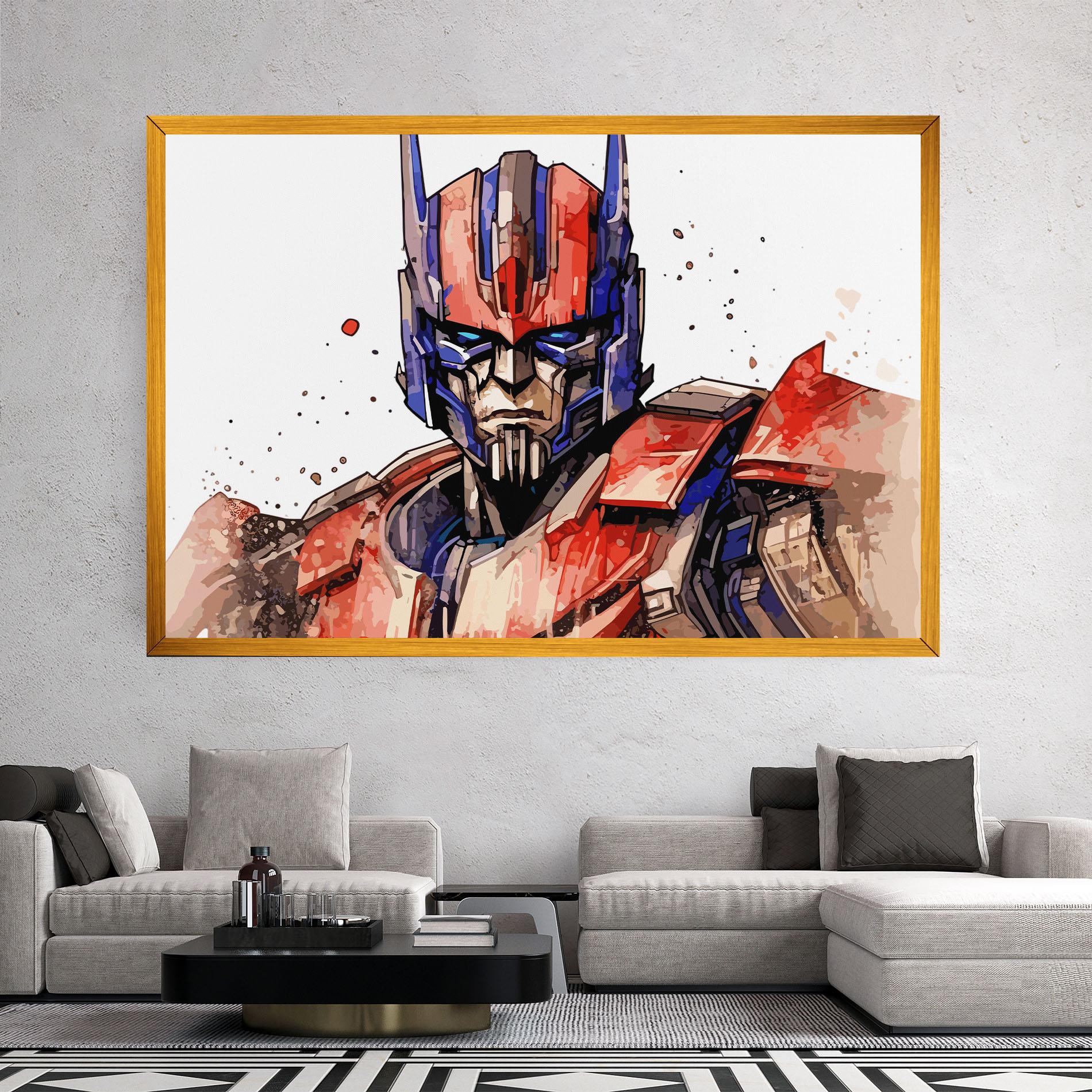 Tablou Canvas Optimus Prime mockup 2