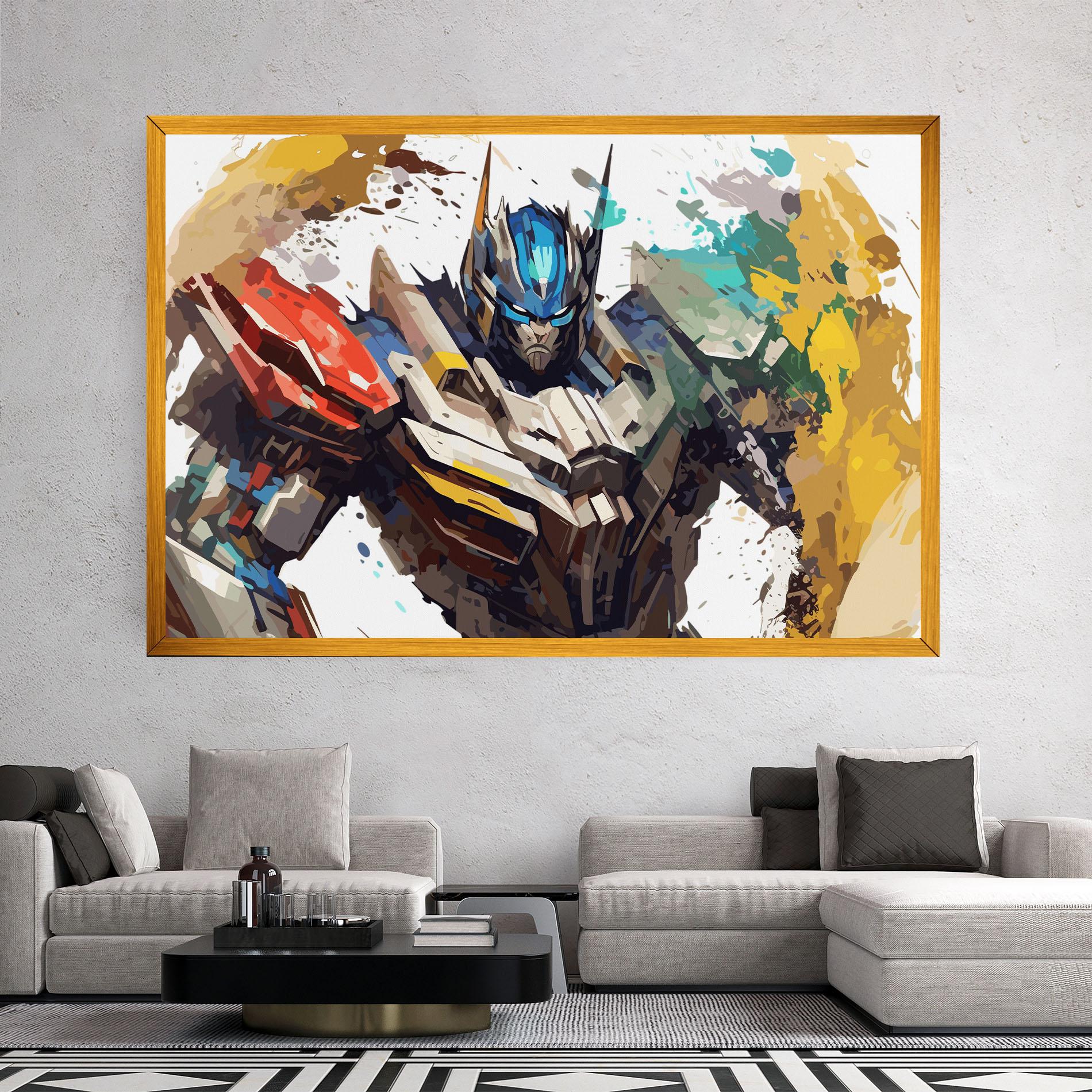 Tablou Canvas Transformers Splash mockup 2