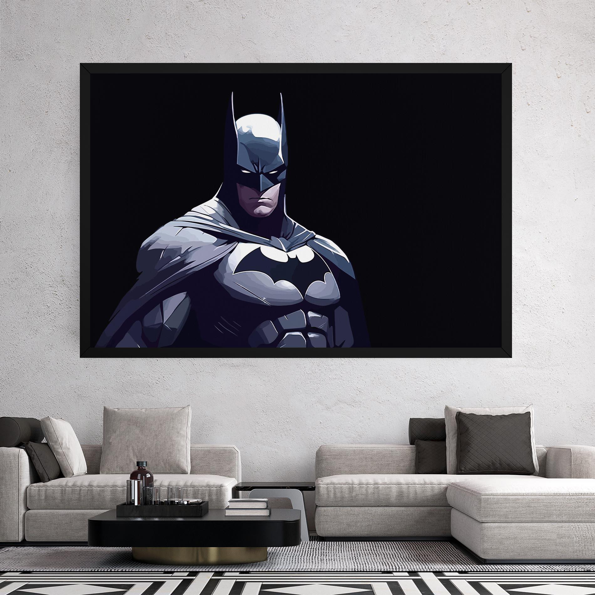 Tablou Canvas Batman Art mockup 2