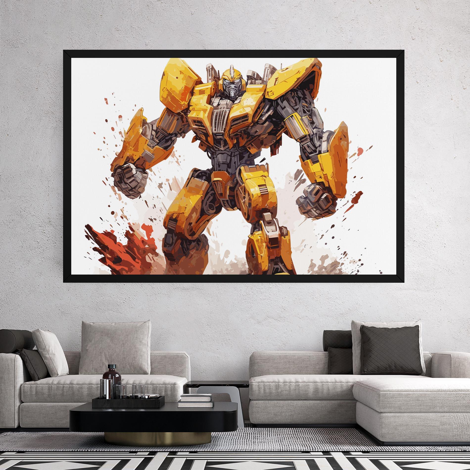 Tablou Canvas Battle Machine mockup 2